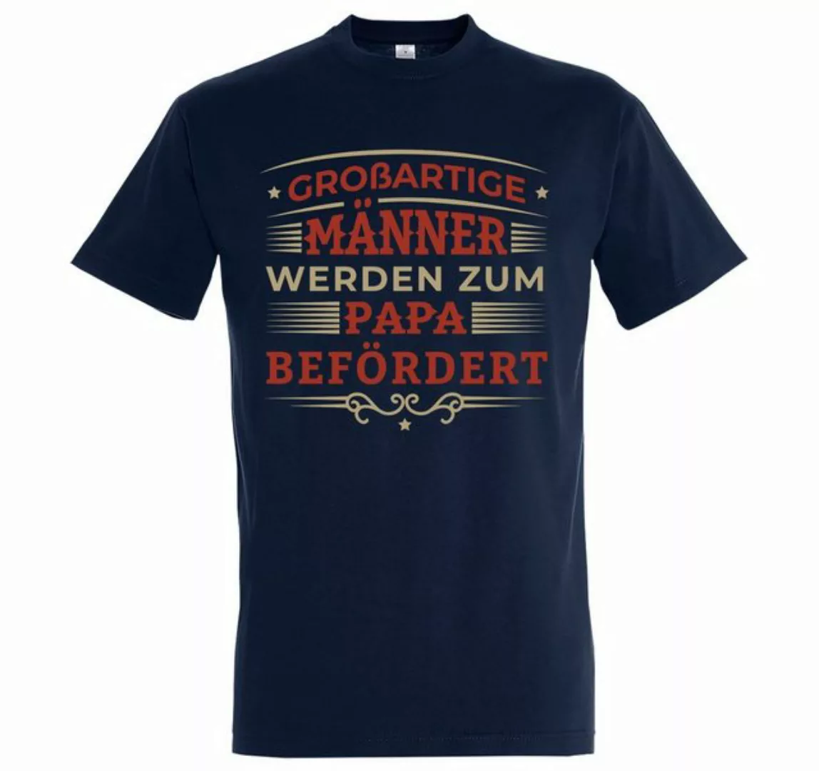 Youth Designz T-Shirt Beförderung zum Papa Herren Shirt mit trendigem Front günstig online kaufen