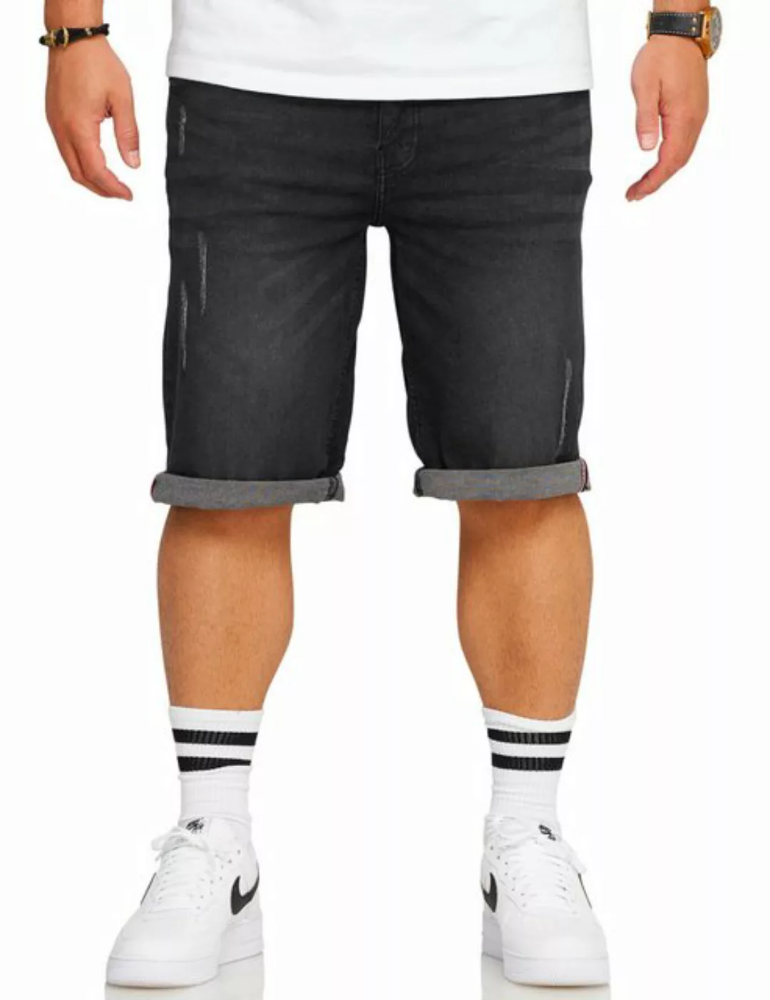 SOULSTAR Jeansshorts S2ALOJA Herren Kurze Hose Jeans Shorts Bermuda Stretch günstig online kaufen