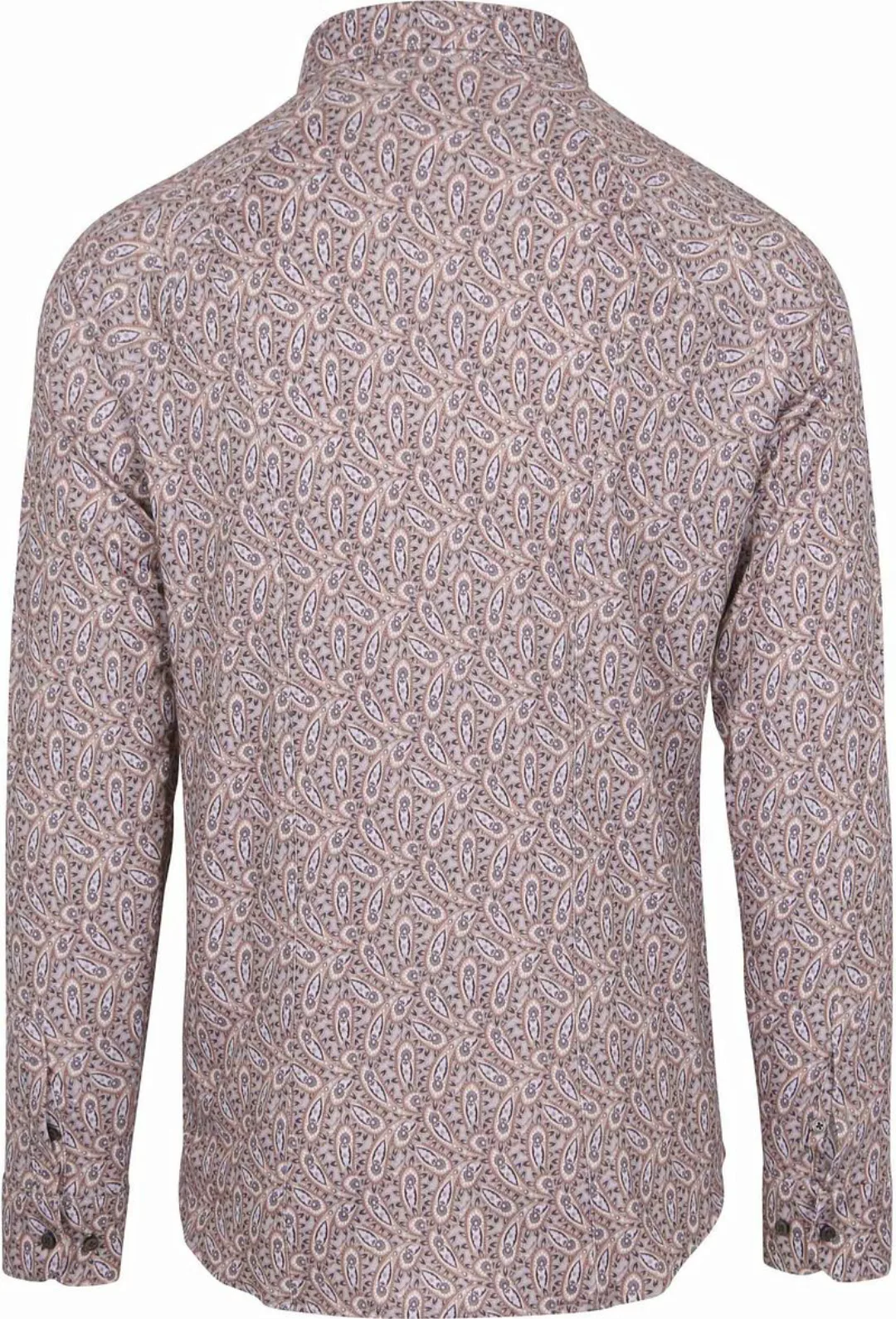 DESOTO Hemd Timeless Elegance Druck Paisley Beige - Größe XXL günstig online kaufen