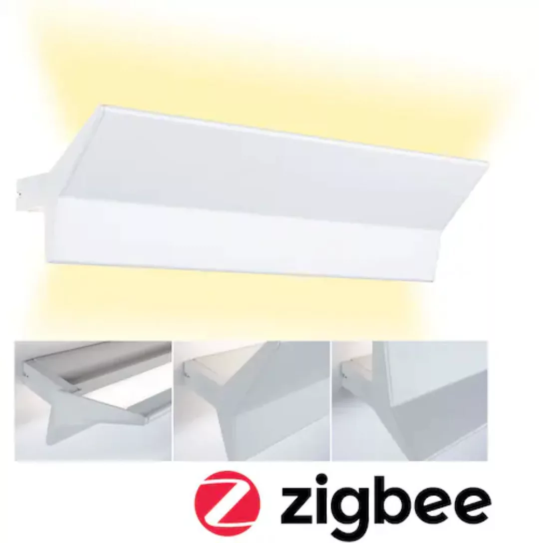 Paulmann Stine LED-Wandlampe, ZigBee, CCT, weiß günstig online kaufen