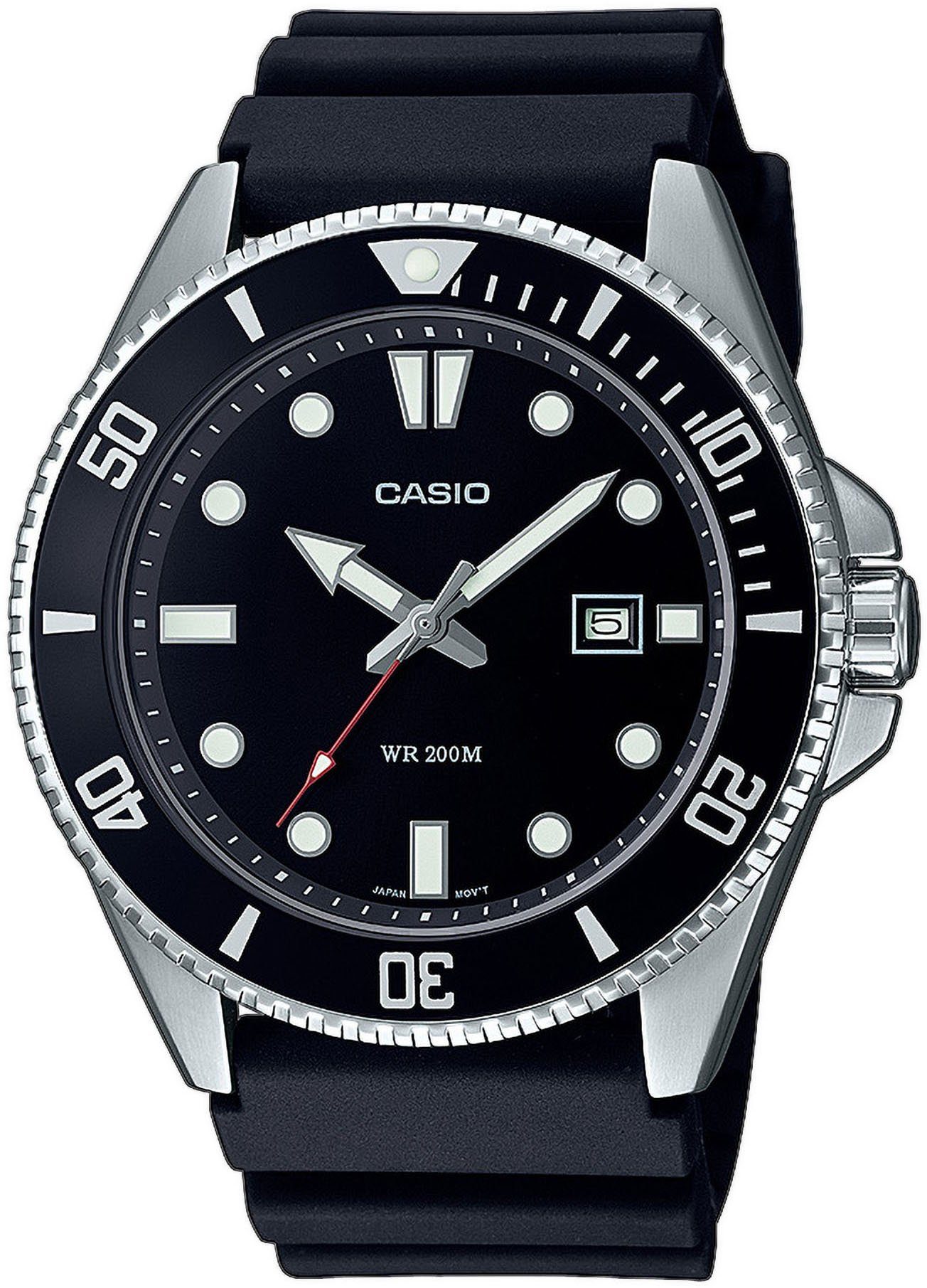 CASIO Taucheruhr Collection Schwarz günstig online kaufen