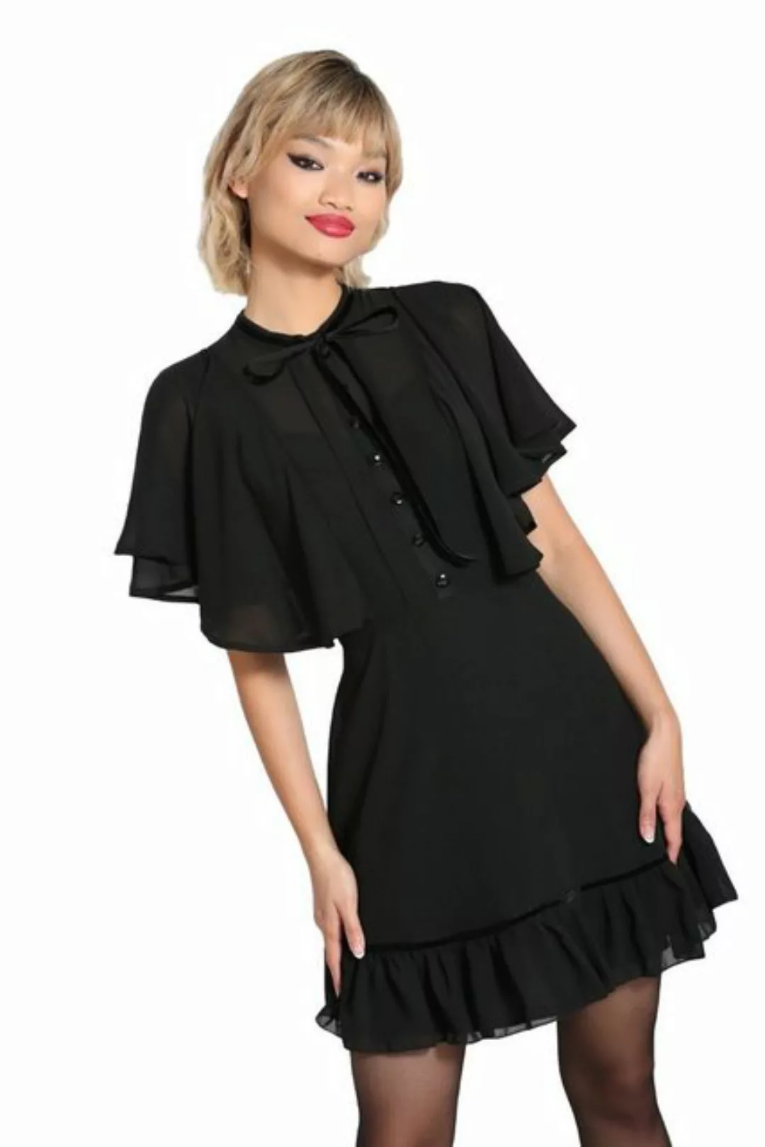 Hell Bunny A-Linien-Kleid Imperia Dress Vintage Gothic günstig online kaufen