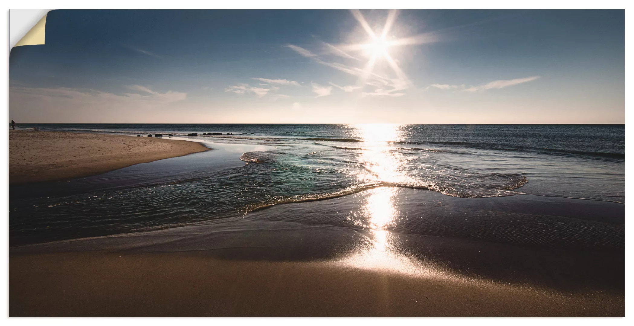 Artland Wandbild "Sylt IV", Strand, (1 St.), als Leinwandbild, Poster, Wand günstig online kaufen