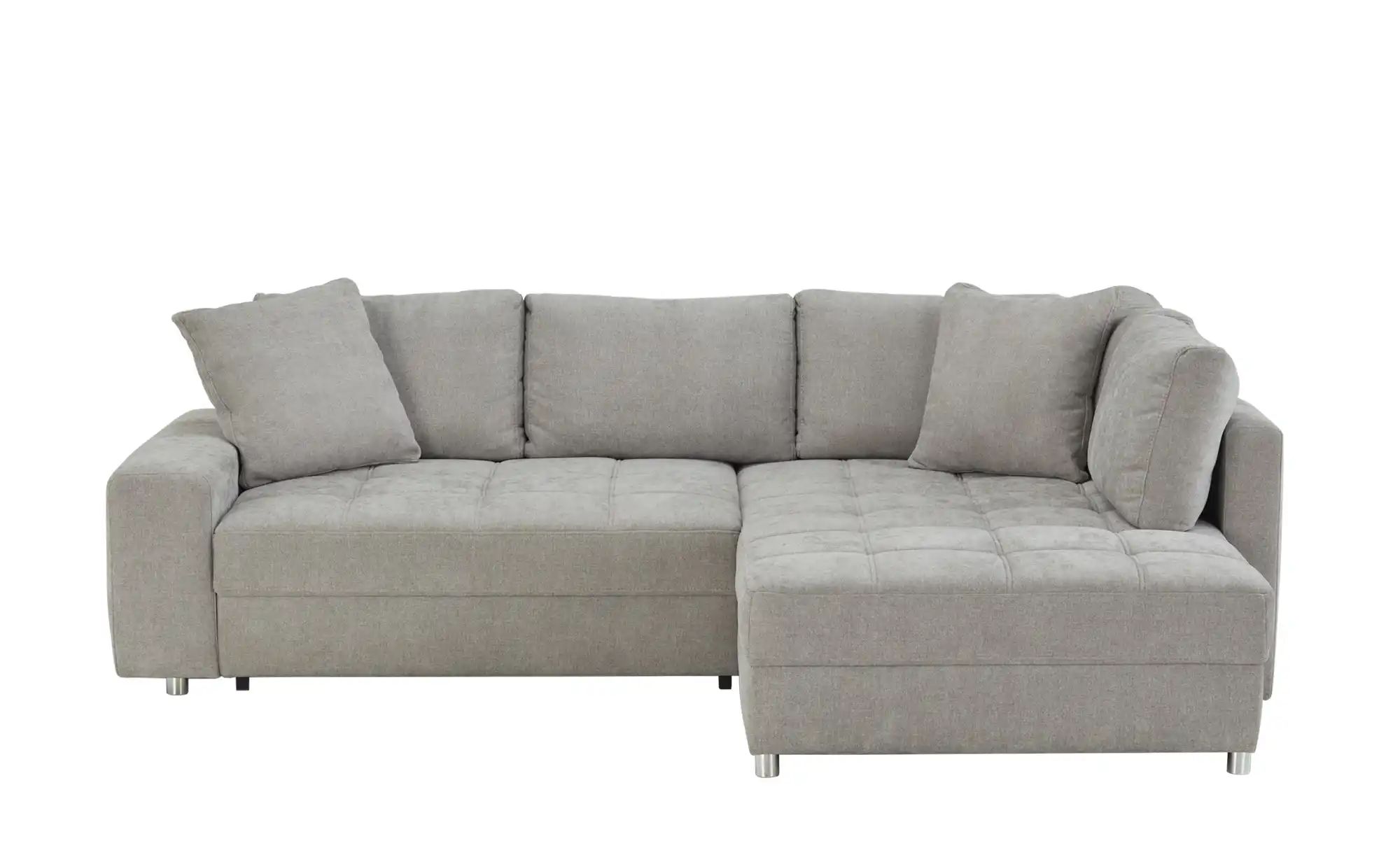 bobb Ecksofa  Arissa de Luxe ¦ grau ¦ Maße (cm): B: 268 H: 91 T: 215 Polste günstig online kaufen