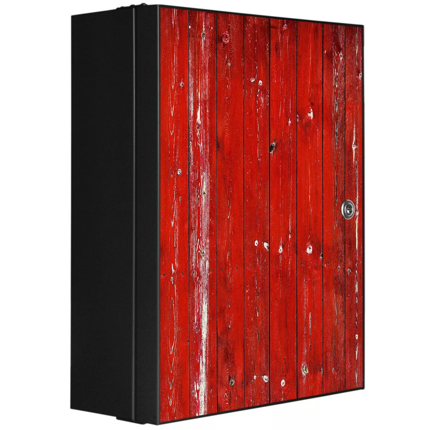 Banjado XXL Medizinschrank Abschliessbar 35x46x15cm Arzneischrank Anthrazit günstig online kaufen