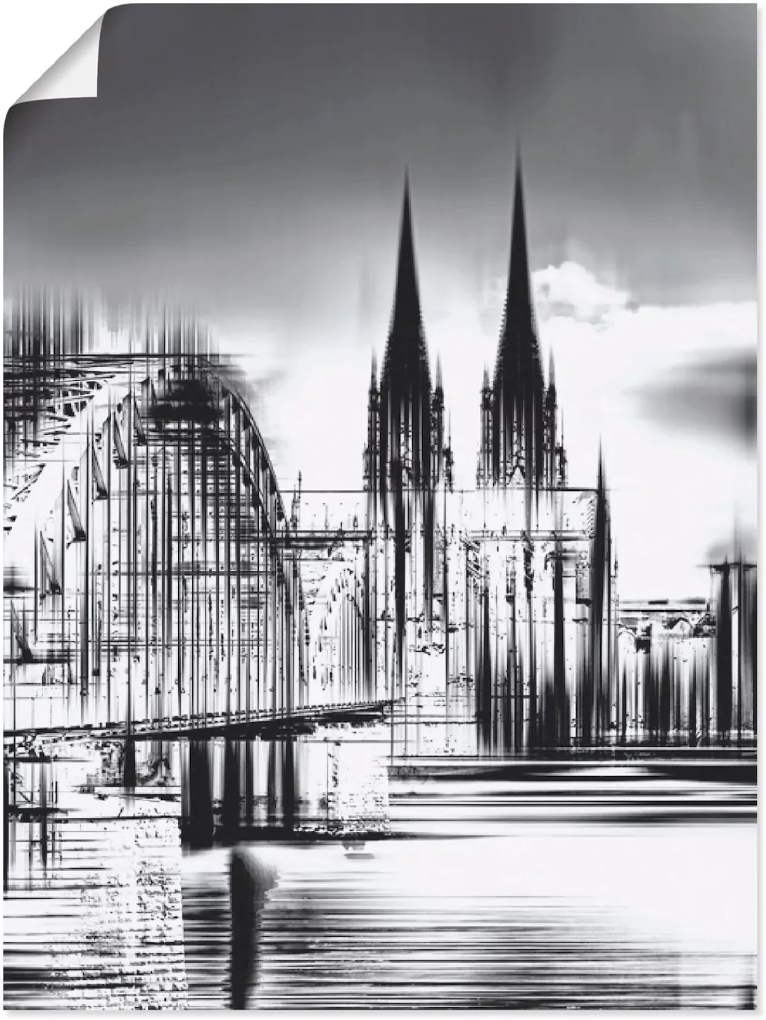 Artland Wandbild »Köln Skyline Collage III«, Deutschland, (1 St.) günstig online kaufen