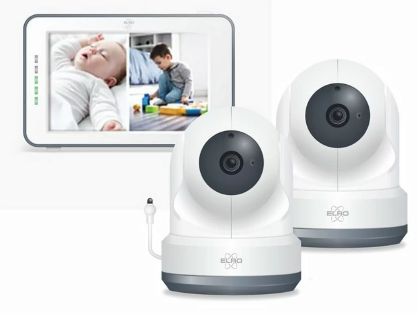 Elro Babyphone BC4000 Baby Monitor Royale, 2-tlg., 12,7 cm Touchscreen, App günstig online kaufen