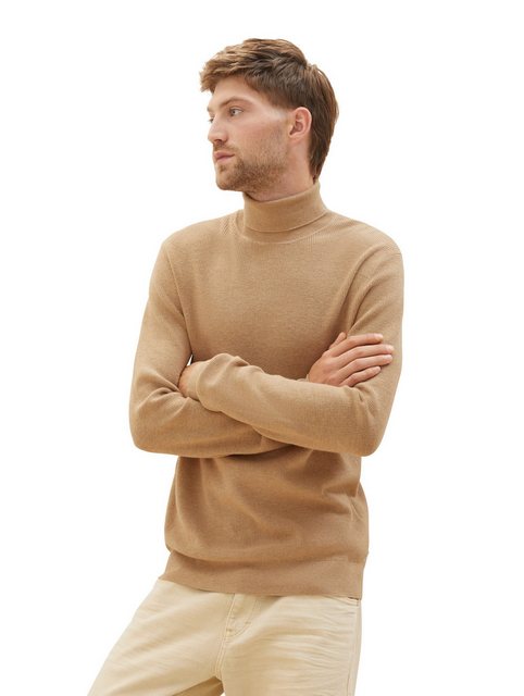 TOM TAILOR Rundhalspullover Basic Rollkragenpullover günstig online kaufen