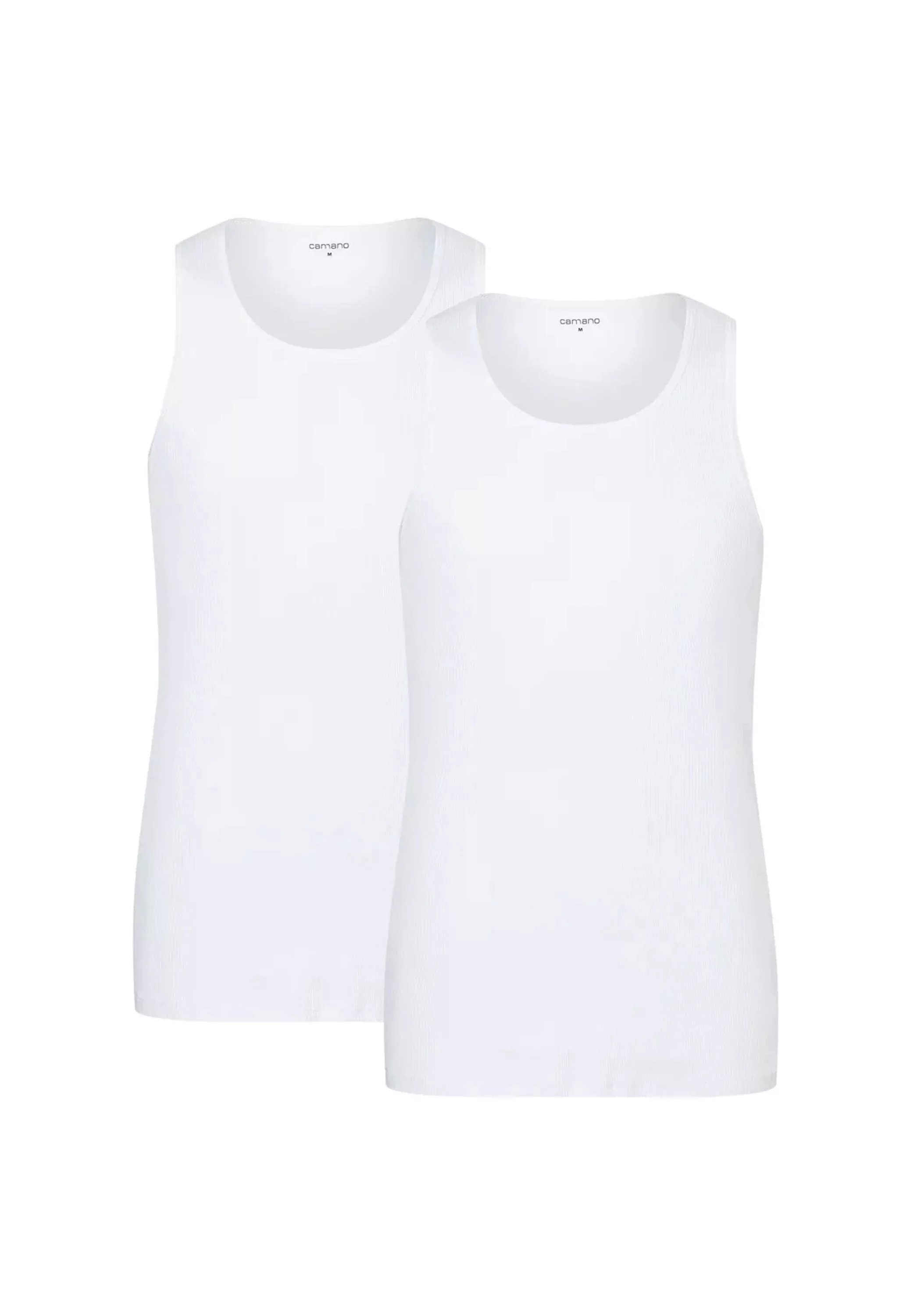 Camano Unterhemd "Unterhemd Men Comfort BCI Cotton Tank top T-shirt 2p 2er günstig online kaufen