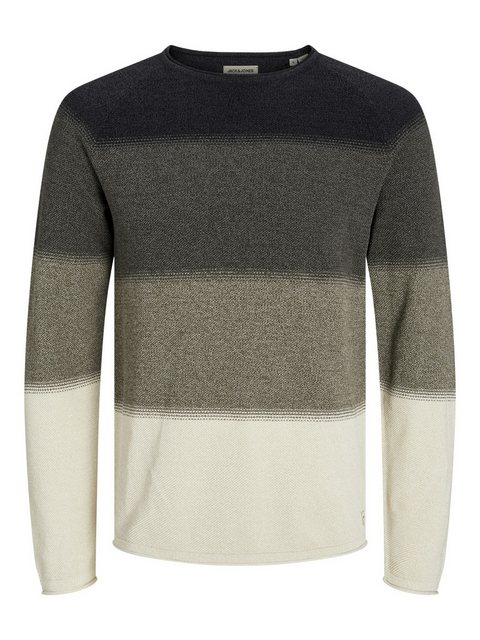 Jack & Jones Rundhalspullover JJEHILL KNIT CREW NECK NOOS aus Strukturstric günstig online kaufen