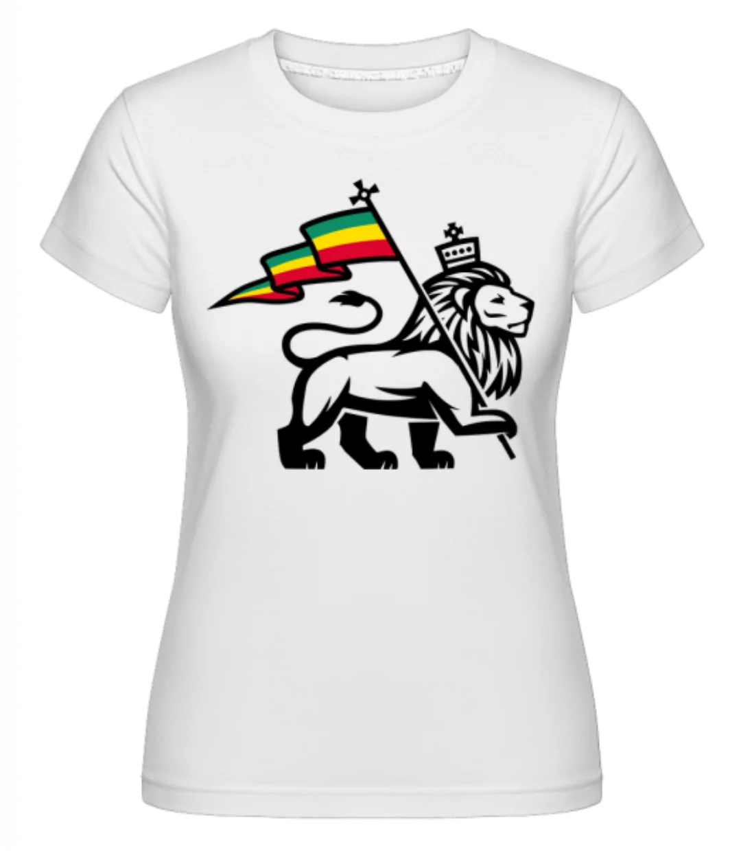 Lion Jamaican Flag · Shirtinator Frauen T-Shirt günstig online kaufen
