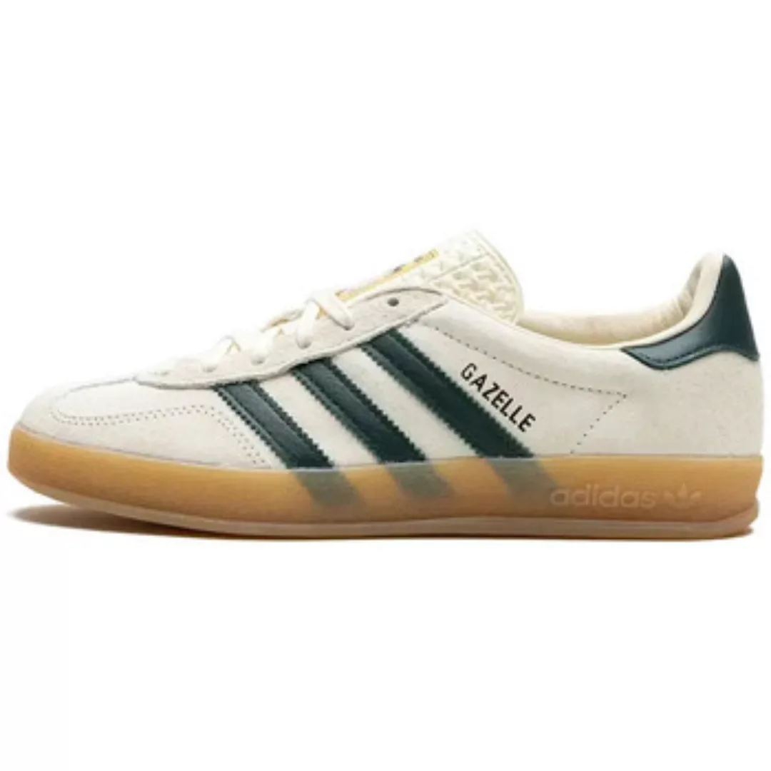 adidas  Sneaker Gazelle Indoor Cream White Collegiate Green Gum günstig online kaufen