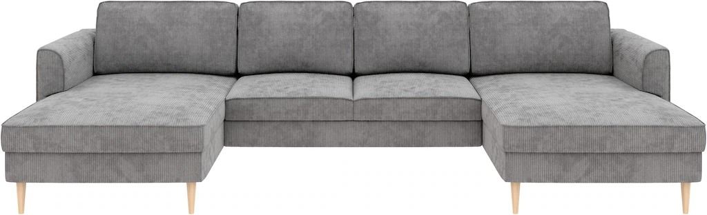 Home affaire Wohnlandschaft "Booster Couch wahlweise mit Schlaffunktion und günstig online kaufen