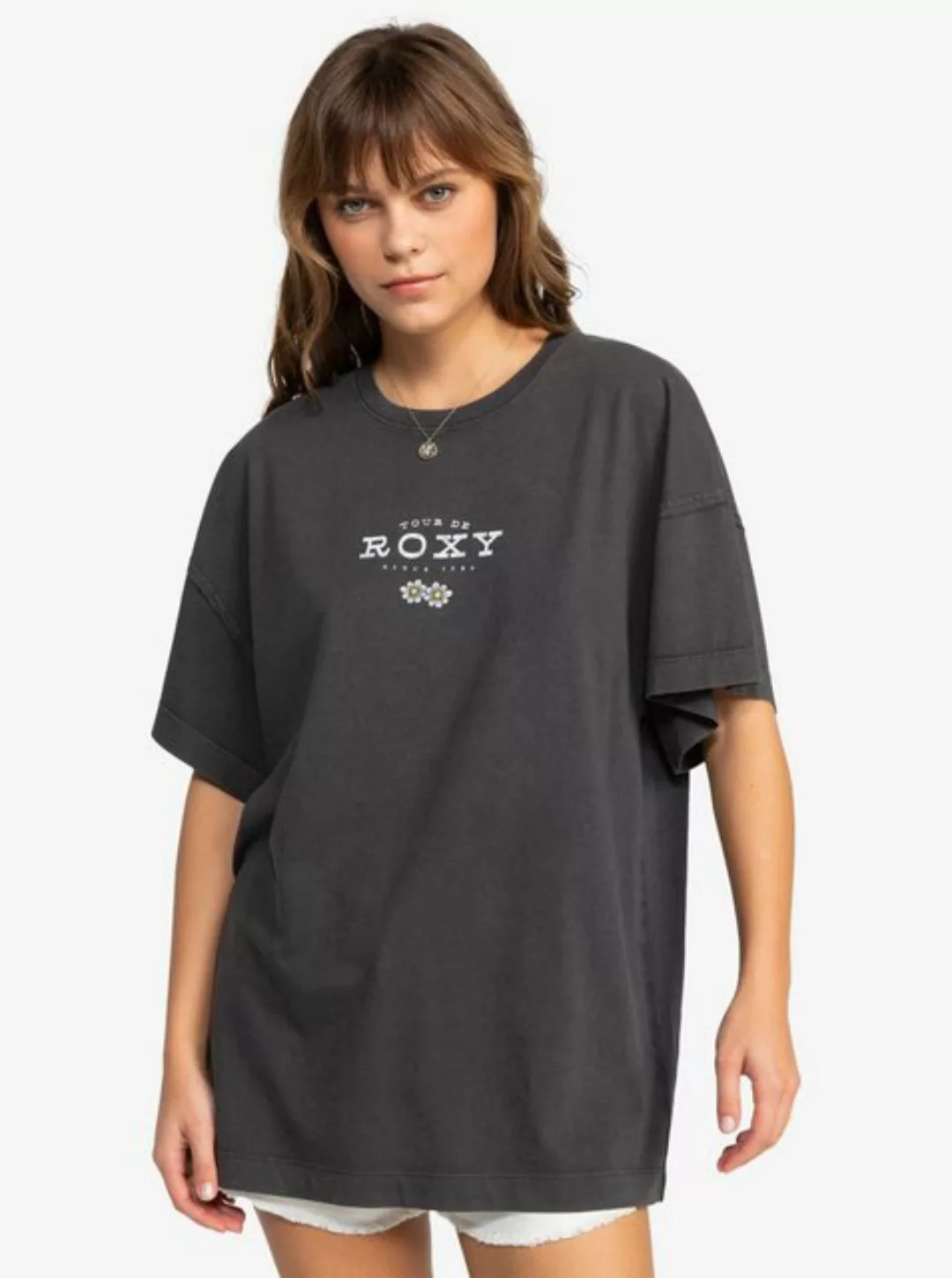 Roxy Print-Shirt Sweeter Sun A - Übergroßes T-Shirt für Frauen günstig online kaufen