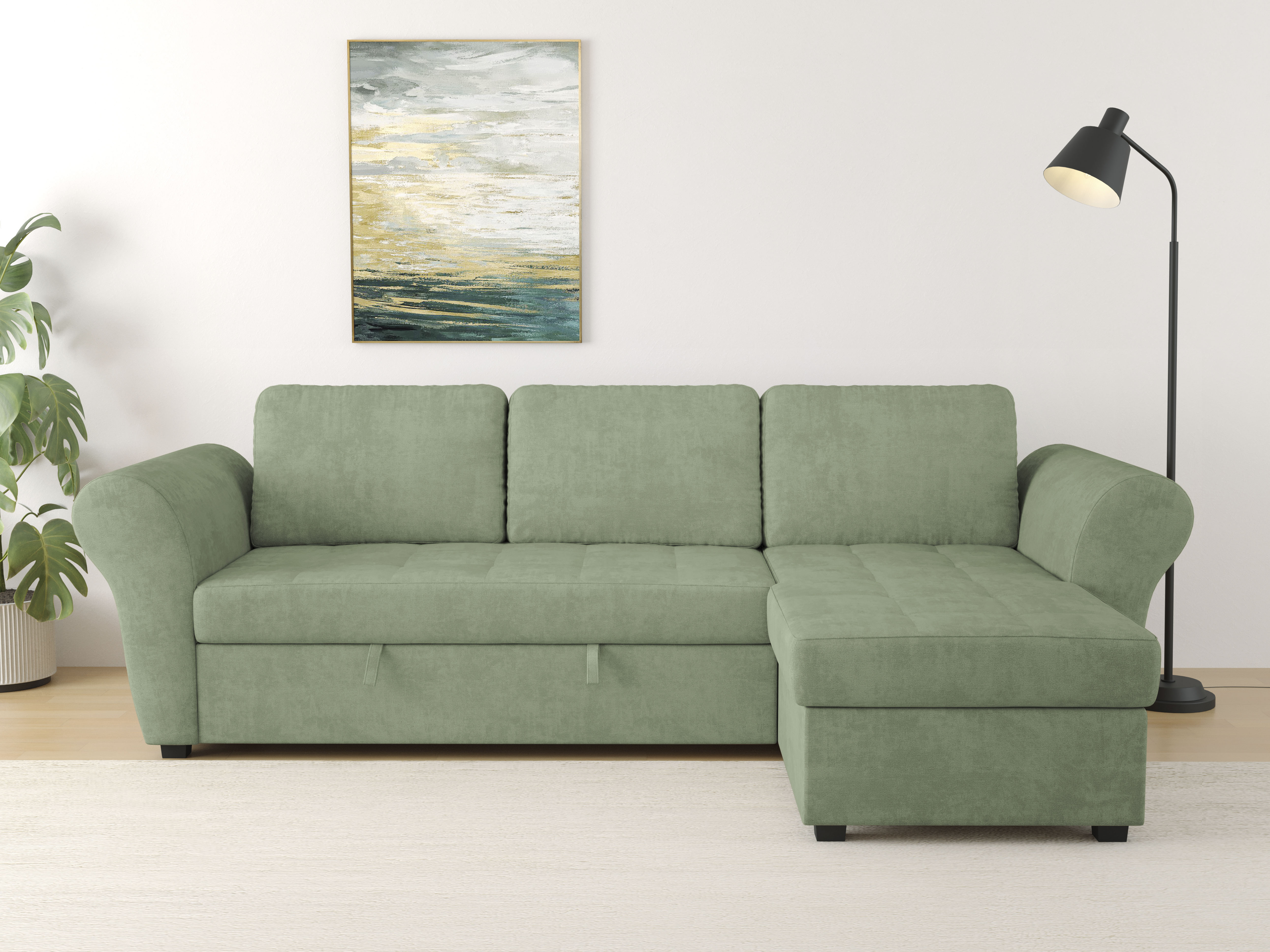 Trends by HG Ecksofa "LASSE, L-Form", (2 St.), inkl. Schlaffunktion & Bettk günstig online kaufen