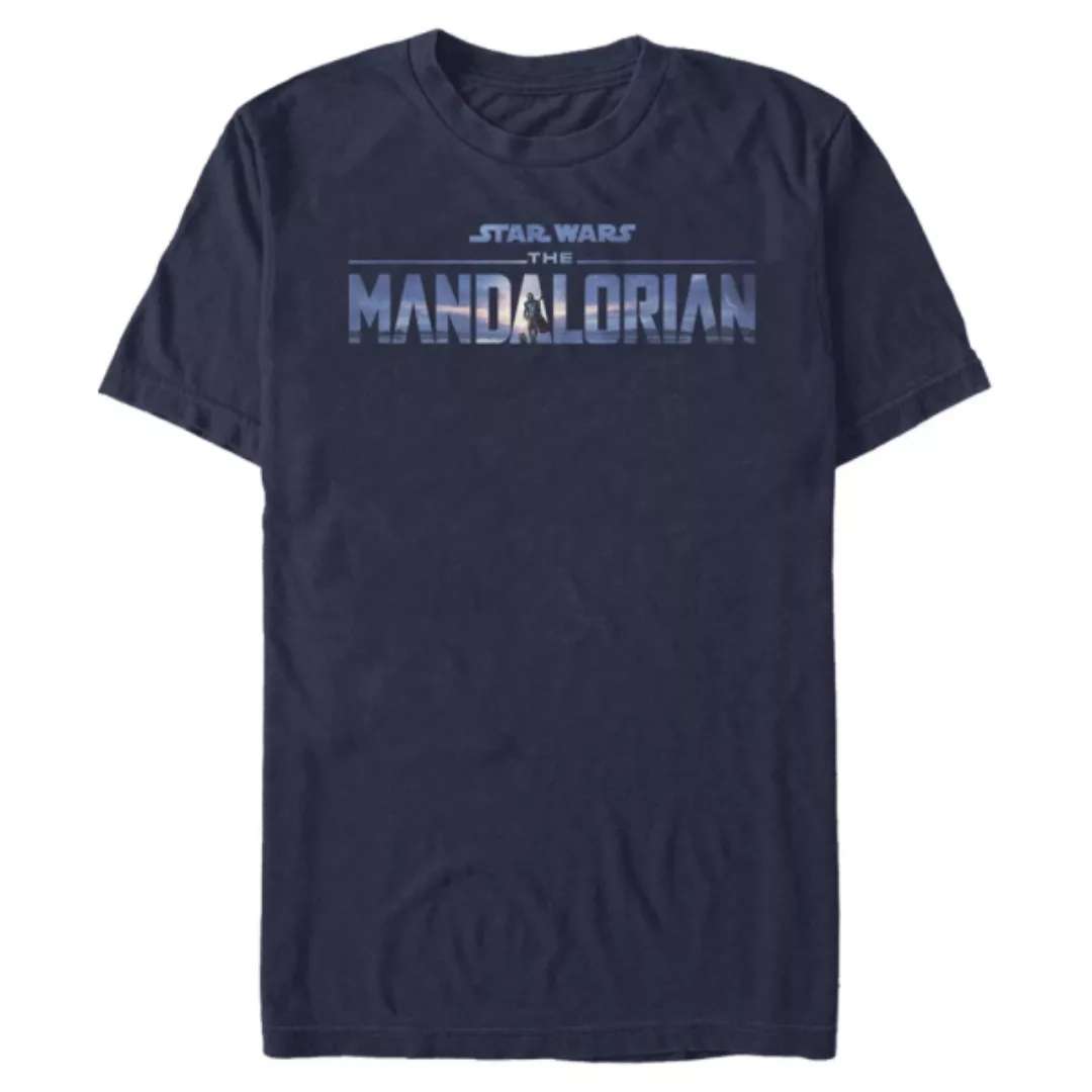 Star Wars - The Mandalorian - Logo New Mando - Männer T-Shirt günstig online kaufen