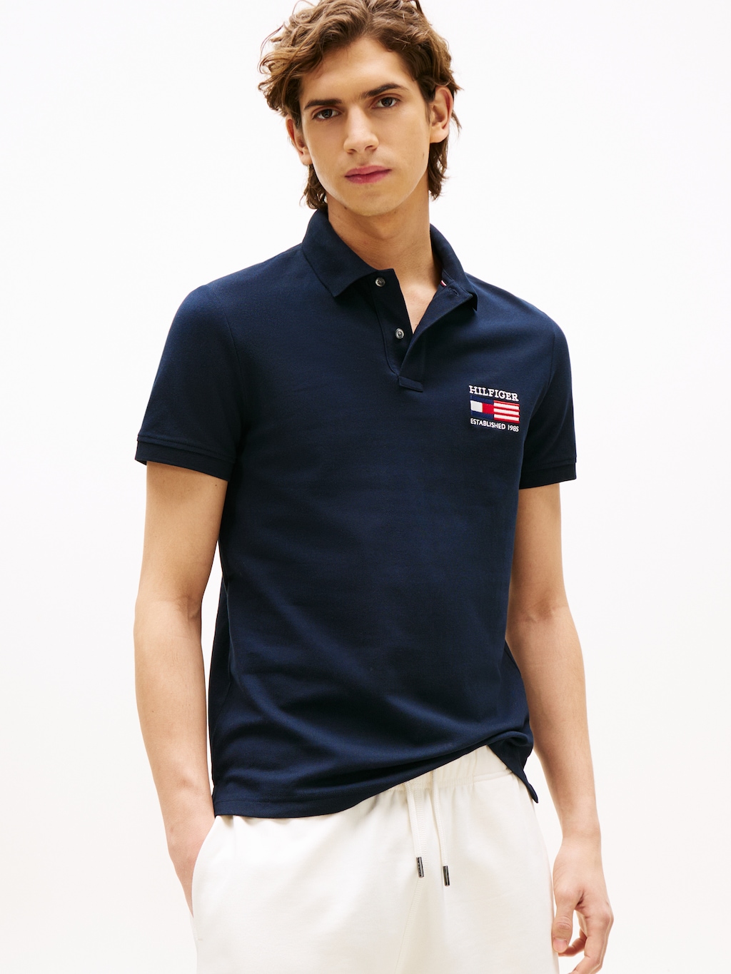 Tommy Hilfiger Poloshirt "HILFIGER FLAG REG POLO" günstig online kaufen