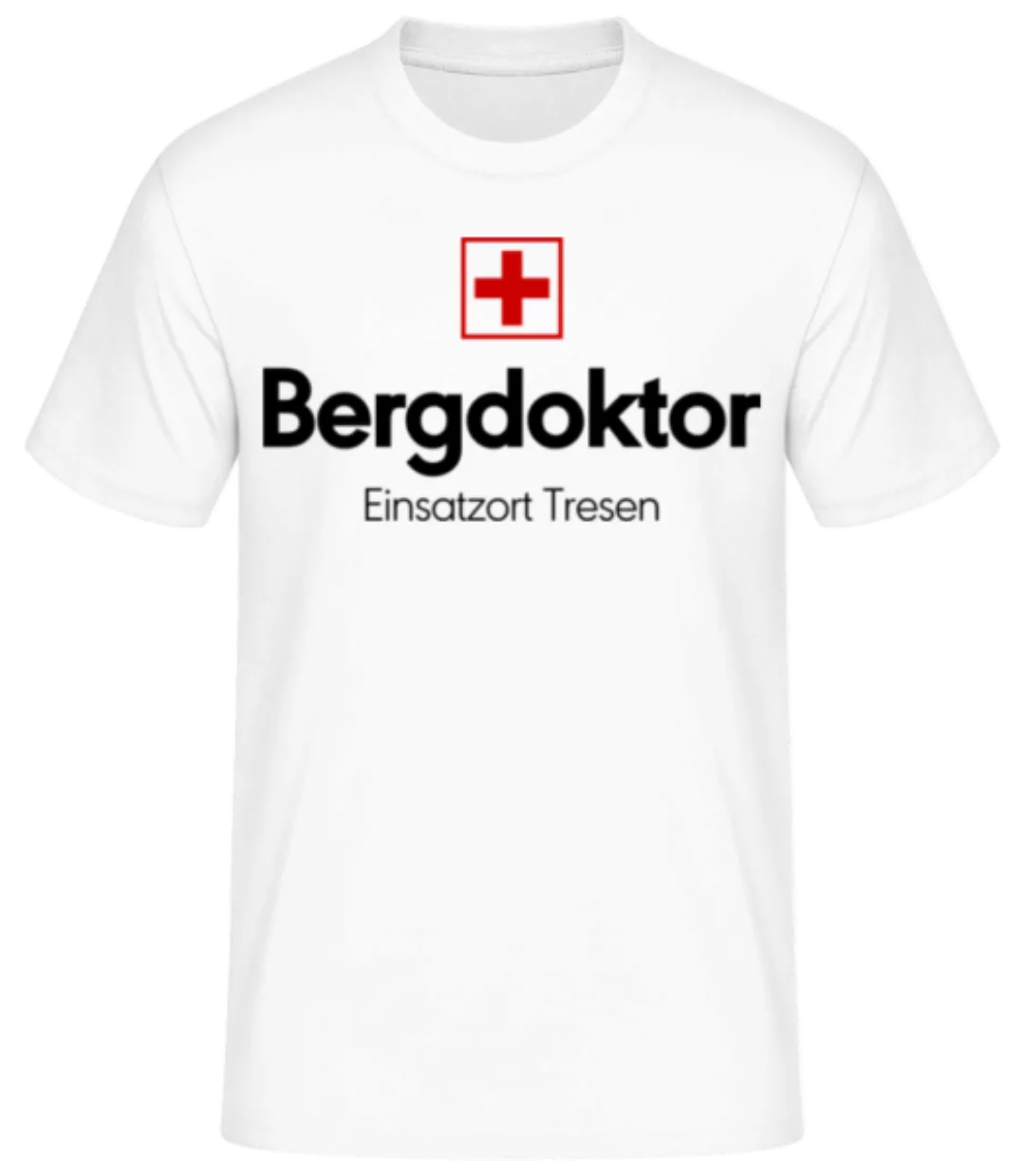 Bergdoktor Einsatzort Tresen · Männer Basic T-Shirt günstig online kaufen