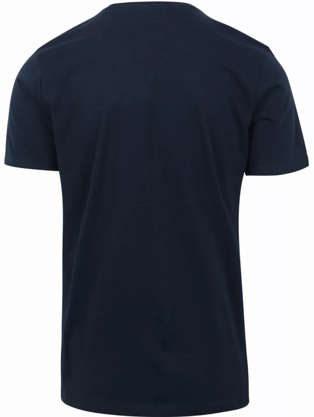 KnowledgeCotton Apparel T-Shirt Dunkelblau - Größe XXL günstig online kaufen
