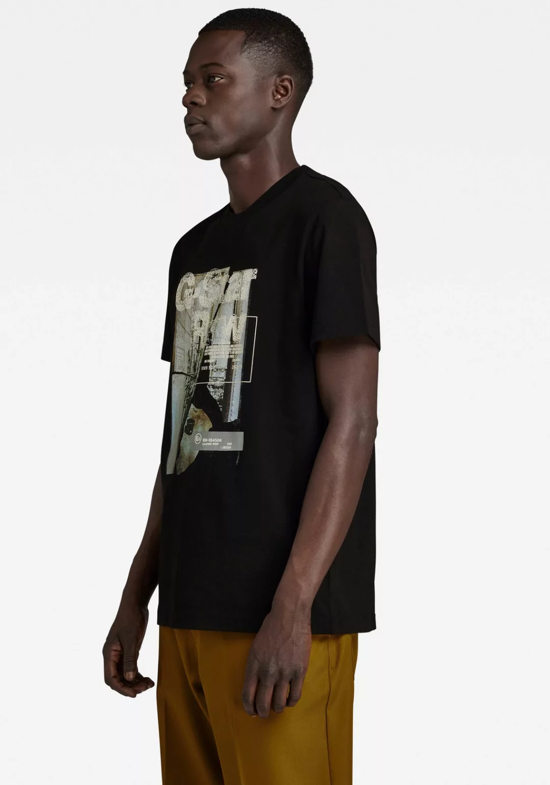 G-Star RAW T-Shirt "HQ print r t" günstig online kaufen