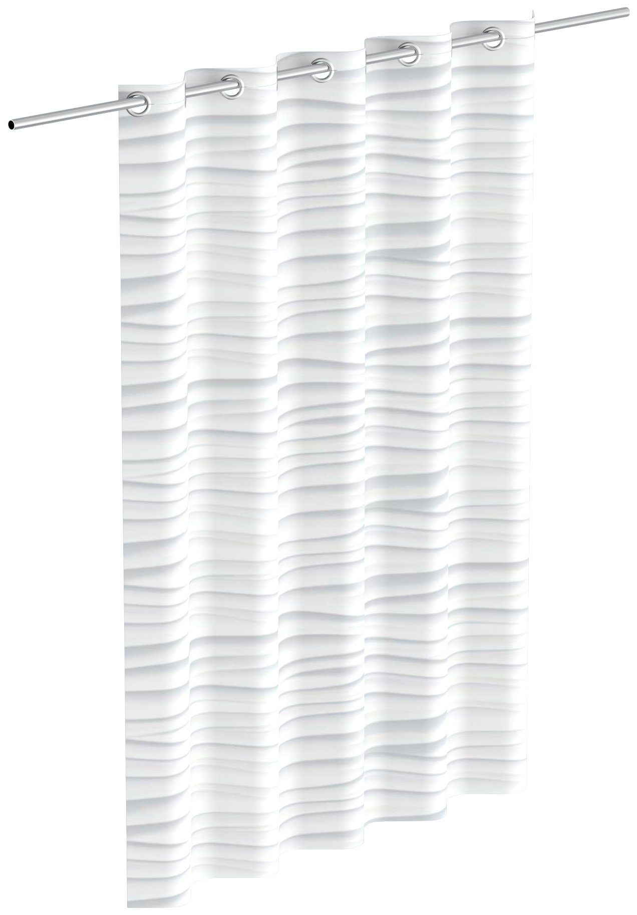 Eisl Duschvorhang White Wave Breite 180 günstig online kaufen