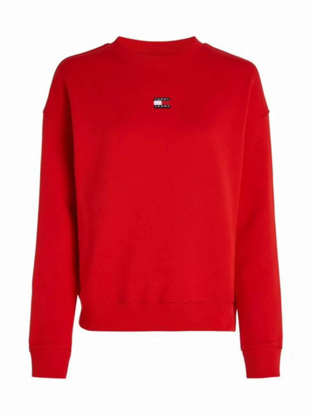 Tommy Jeans Sweatshirt mit Dropshoulder-Design und Frontlogo günstig online kaufen