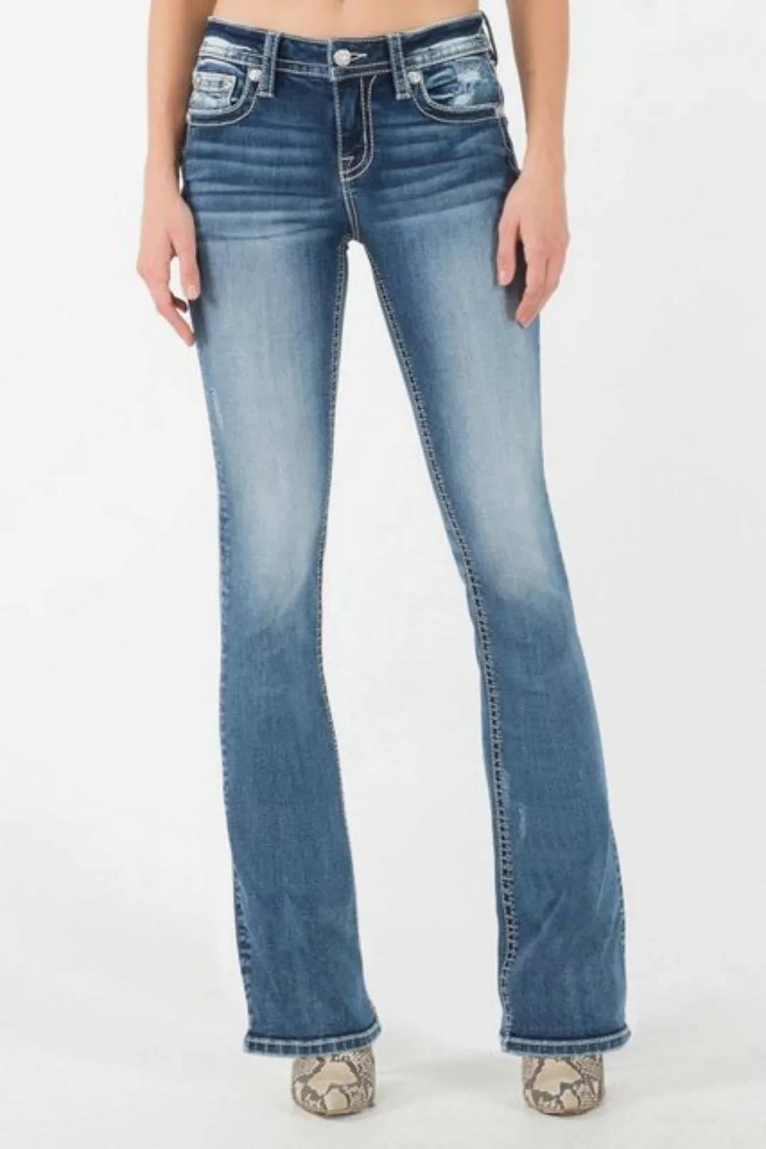 Miss Me Bootcut-Jeans günstig online kaufen
