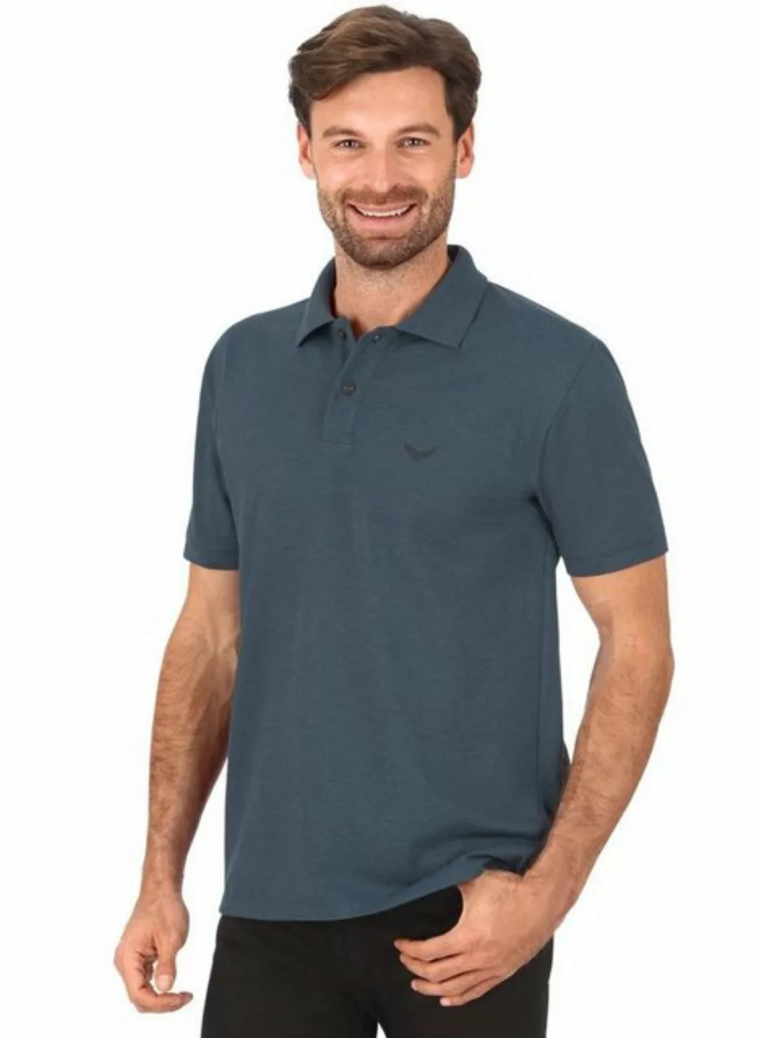 Trigema Poloshirt TRIGEMA Poloshirt DELUXE Piqué (1-tlg) günstig online kaufen