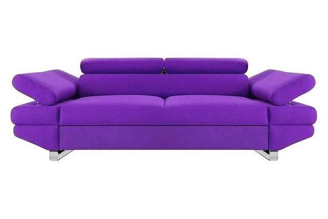 JVmoebel Sofa Designer Sofa 2 Sitzer Polster Modern Textil Stoff Zweisitzer günstig online kaufen