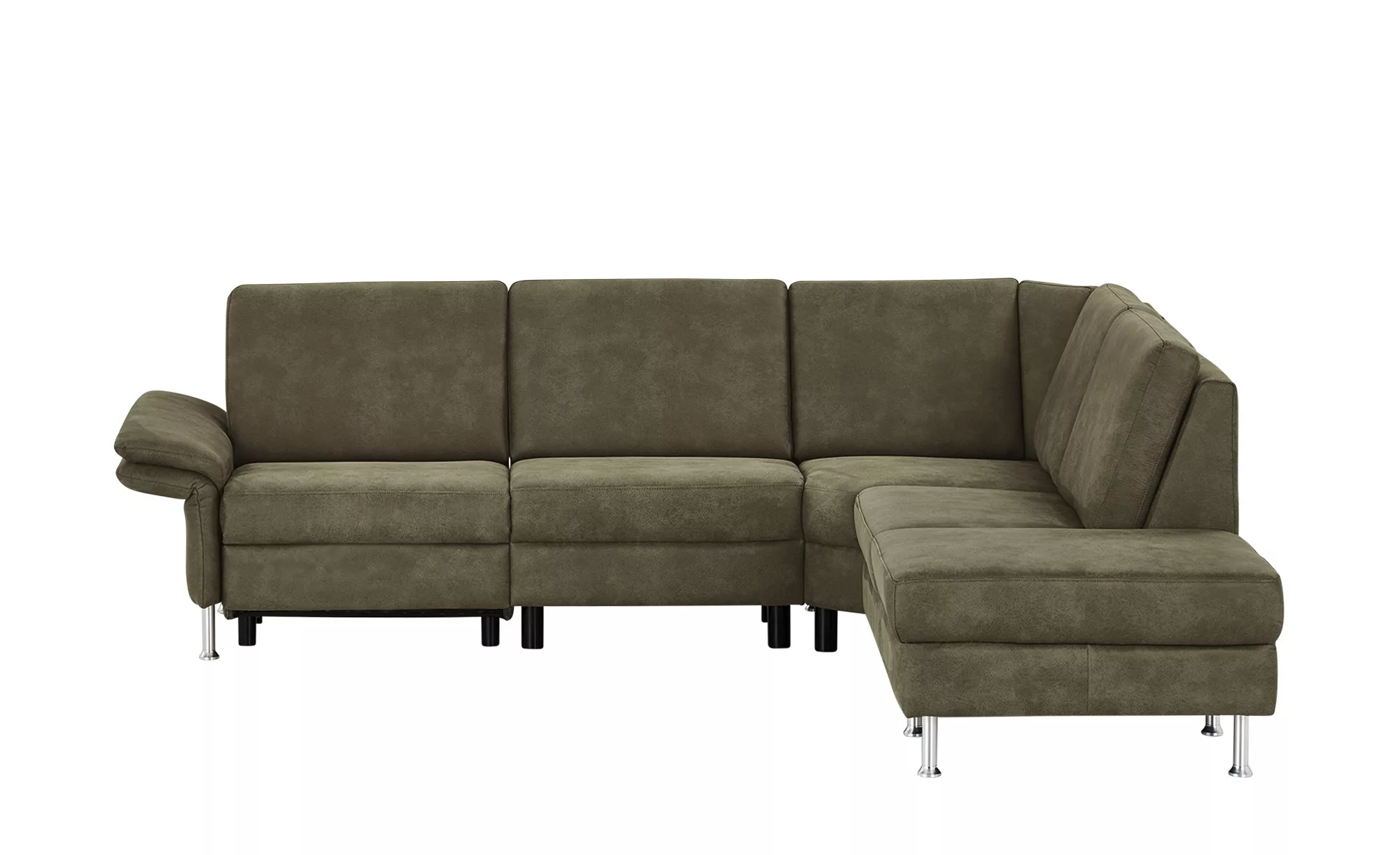 Diva Ecksofa - grün - 102 cm - Polstermöbel > Sofas > Ecksofas - Möbel Kraf günstig online kaufen