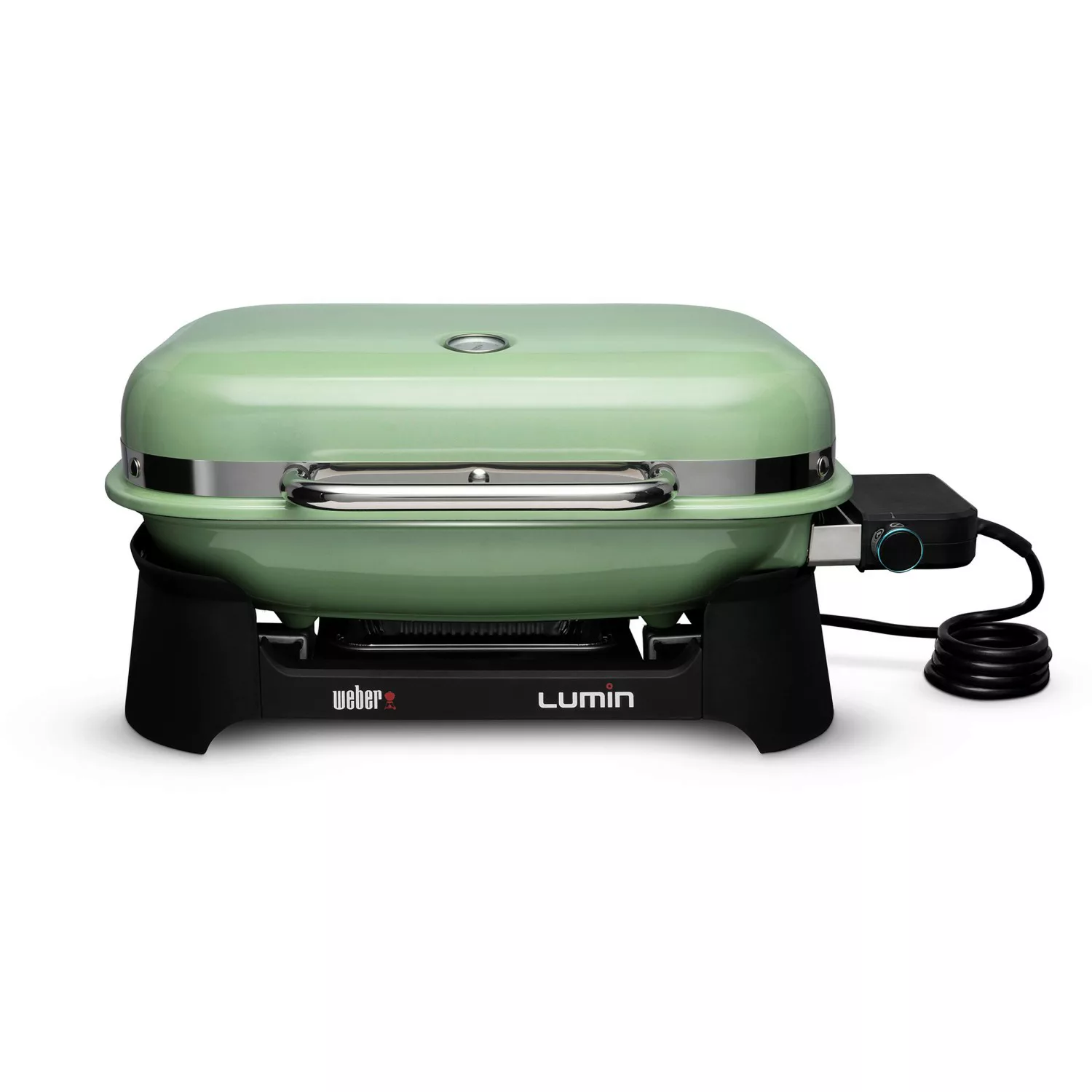 Weber Elektro-Tischgrill Lumin Mintgrün 2200 W 49 x 33 cm günstig online kaufen