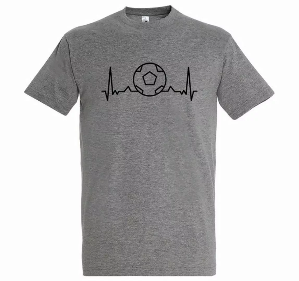 Youth Designz T-Shirt Heartbeat Fußball Herren Shirt günstig online kaufen