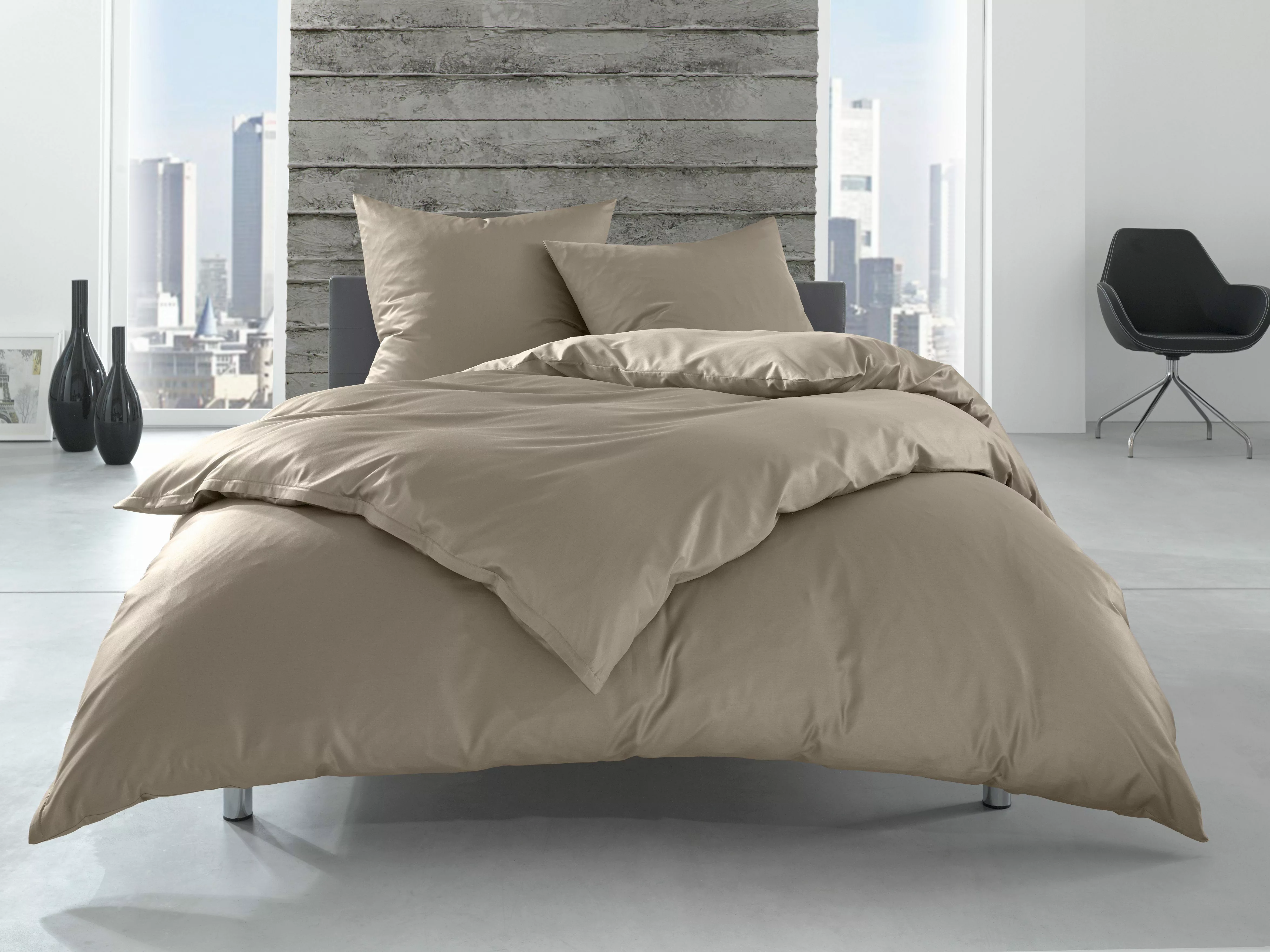BETTWAESCHE-MIT-STIL Bettwäsche Linon / Renforcé Hotelbettwäsche günstig online kaufen