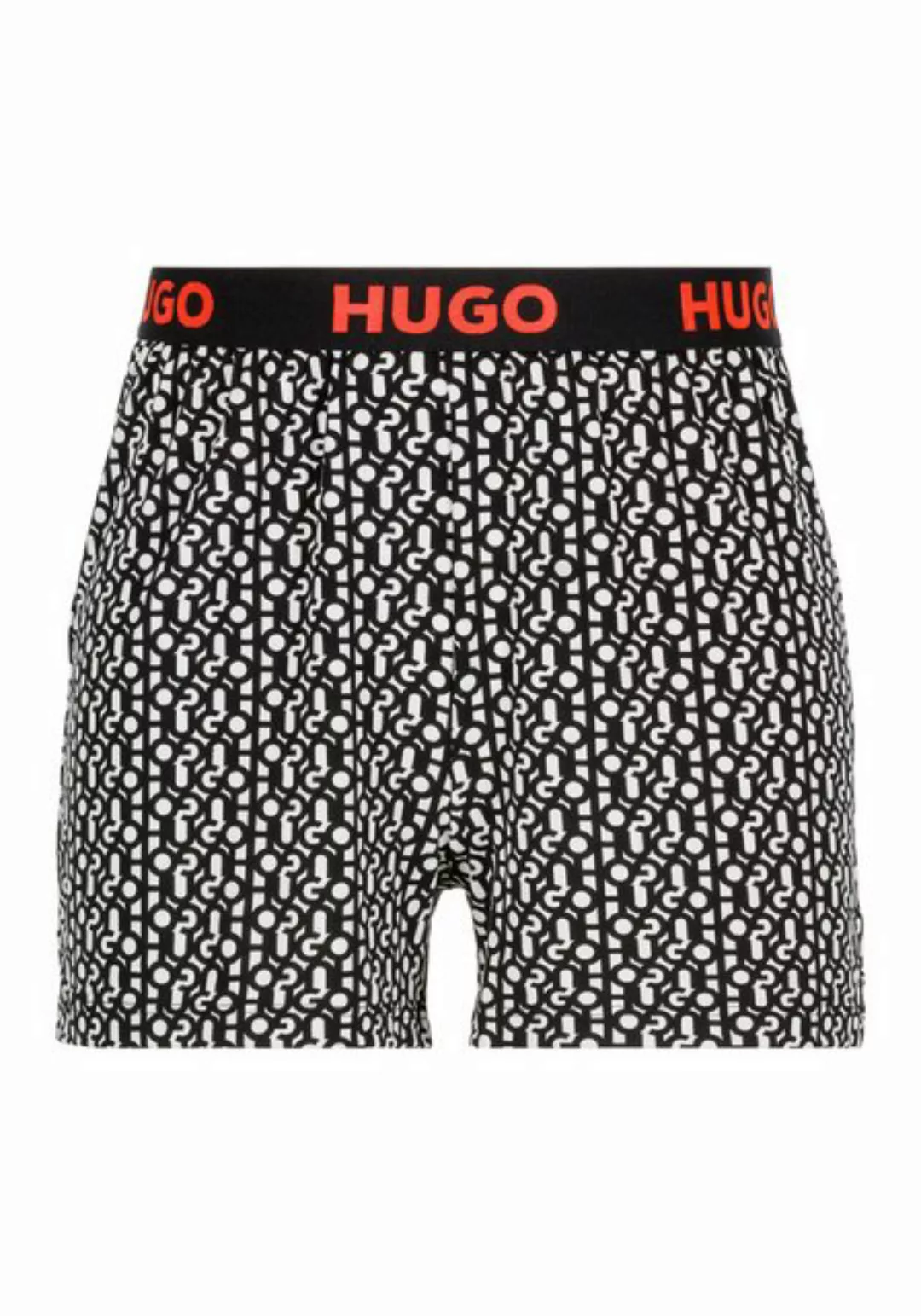 HUGO Shorts UNITE_SHORTS PRINTED mit elastischem Logo-Bund günstig online kaufen