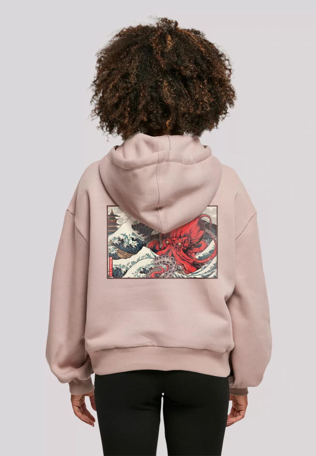 F4NT4STIC Kapuzenpullover "Octopus Japan", Print günstig online kaufen