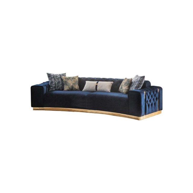 JVmoebel 4-Sitzer Polstersofa 4-Sitzer Sofa Textil Sitz luxuriöse Design So günstig online kaufen