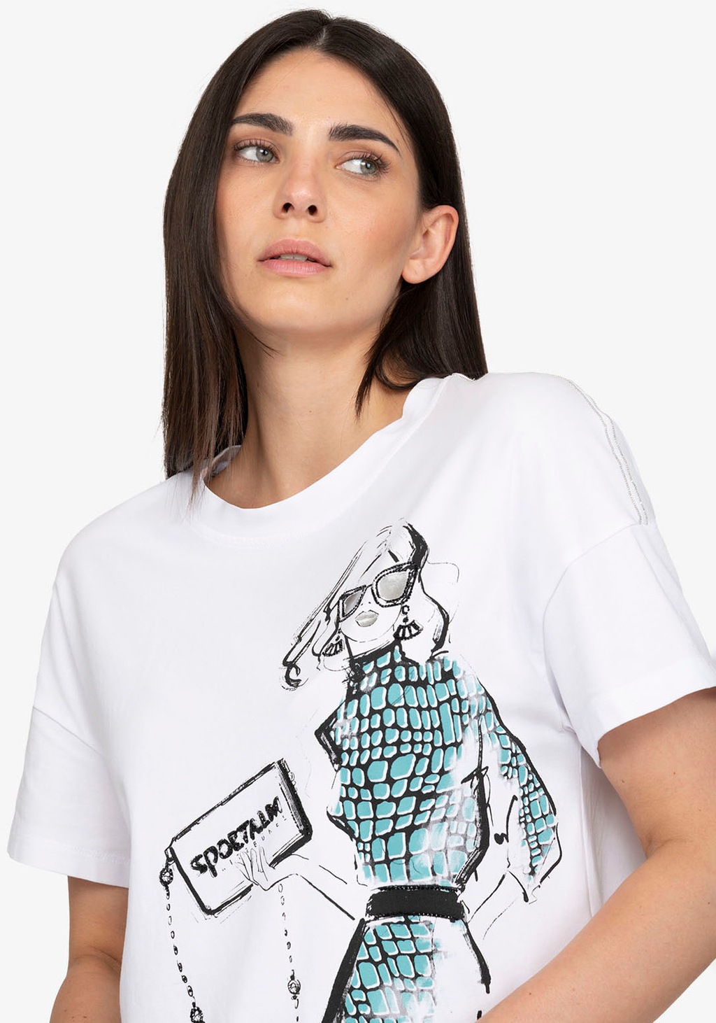Sportalm Kitzbühel T-Shirt, Mit Rundhalsausschnitt günstig online kaufen