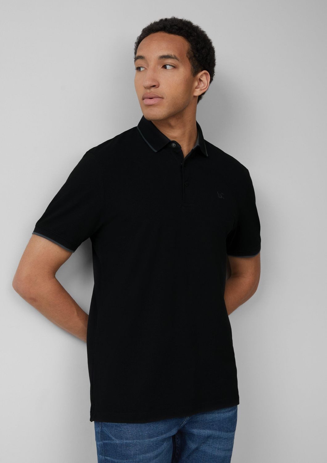 s.Oliver Poloshirt Kragen, Knopfleiste, kurzarm günstig online kaufen