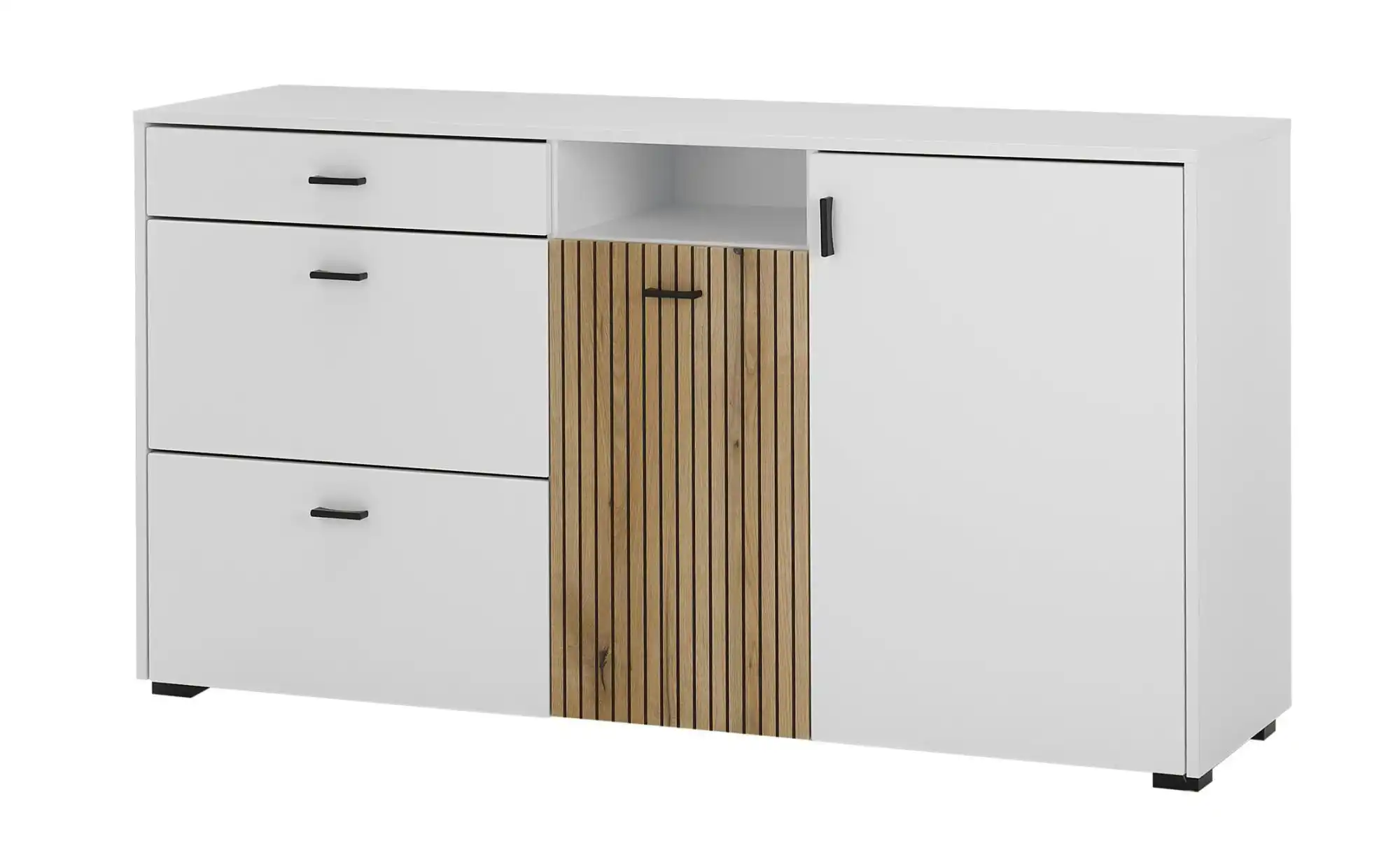 Sideboard ¦ weiß ¦ Maße (cm): B: 150 H: 80 Kommoden & Sideboards > Sideboar günstig online kaufen