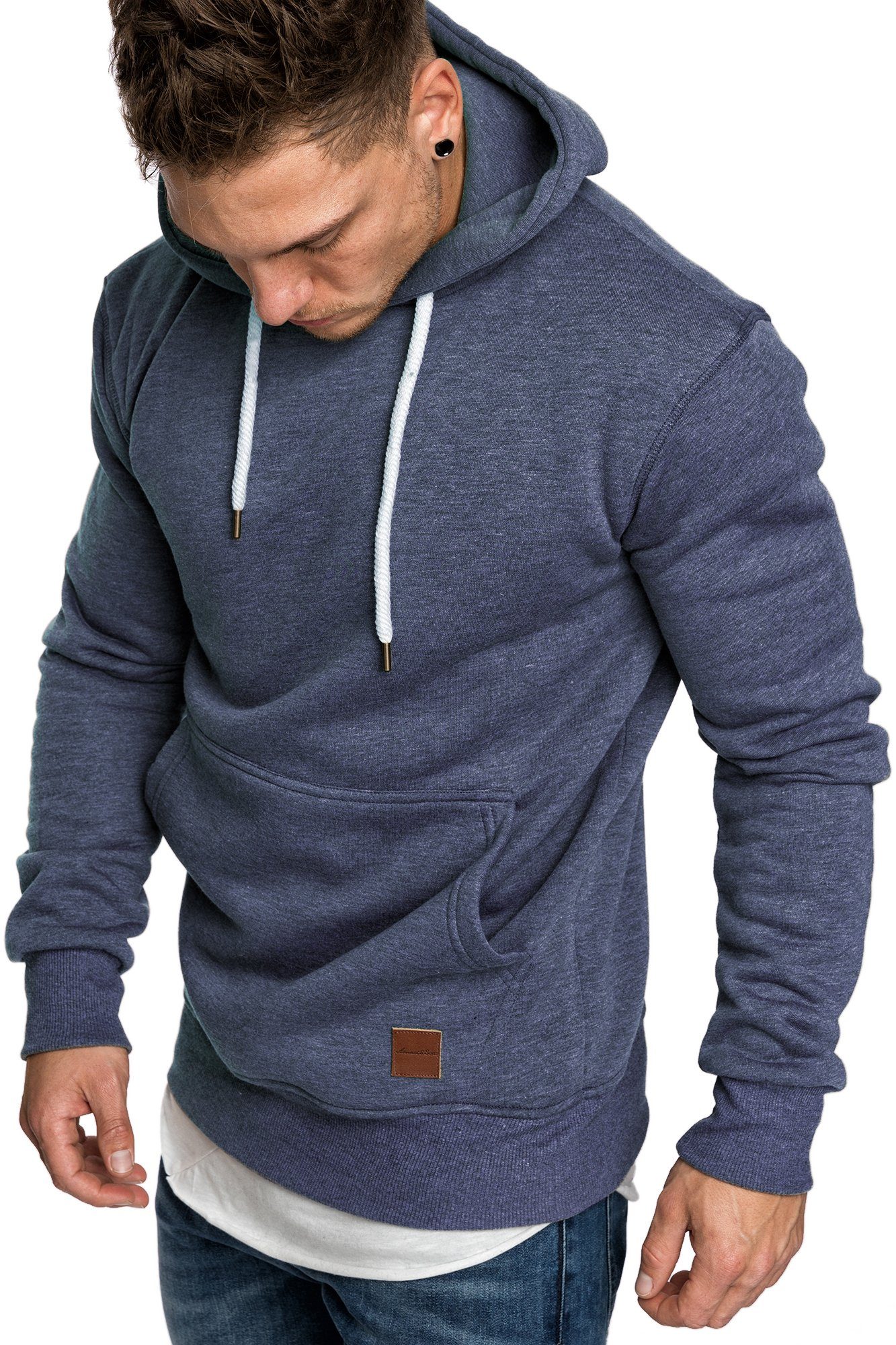 REPUBLIX Sweatshirt GRIFFIN Herren Basic Kapuzenpullover günstig online kaufen