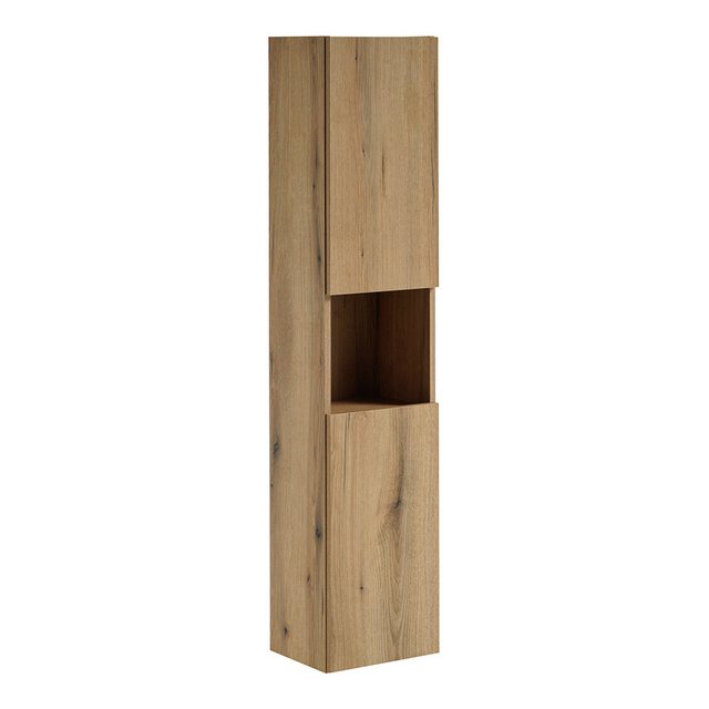 Lomadox Hochschrank NEWPORT-56-OAK in Eiche, grifflos günstig online kaufen