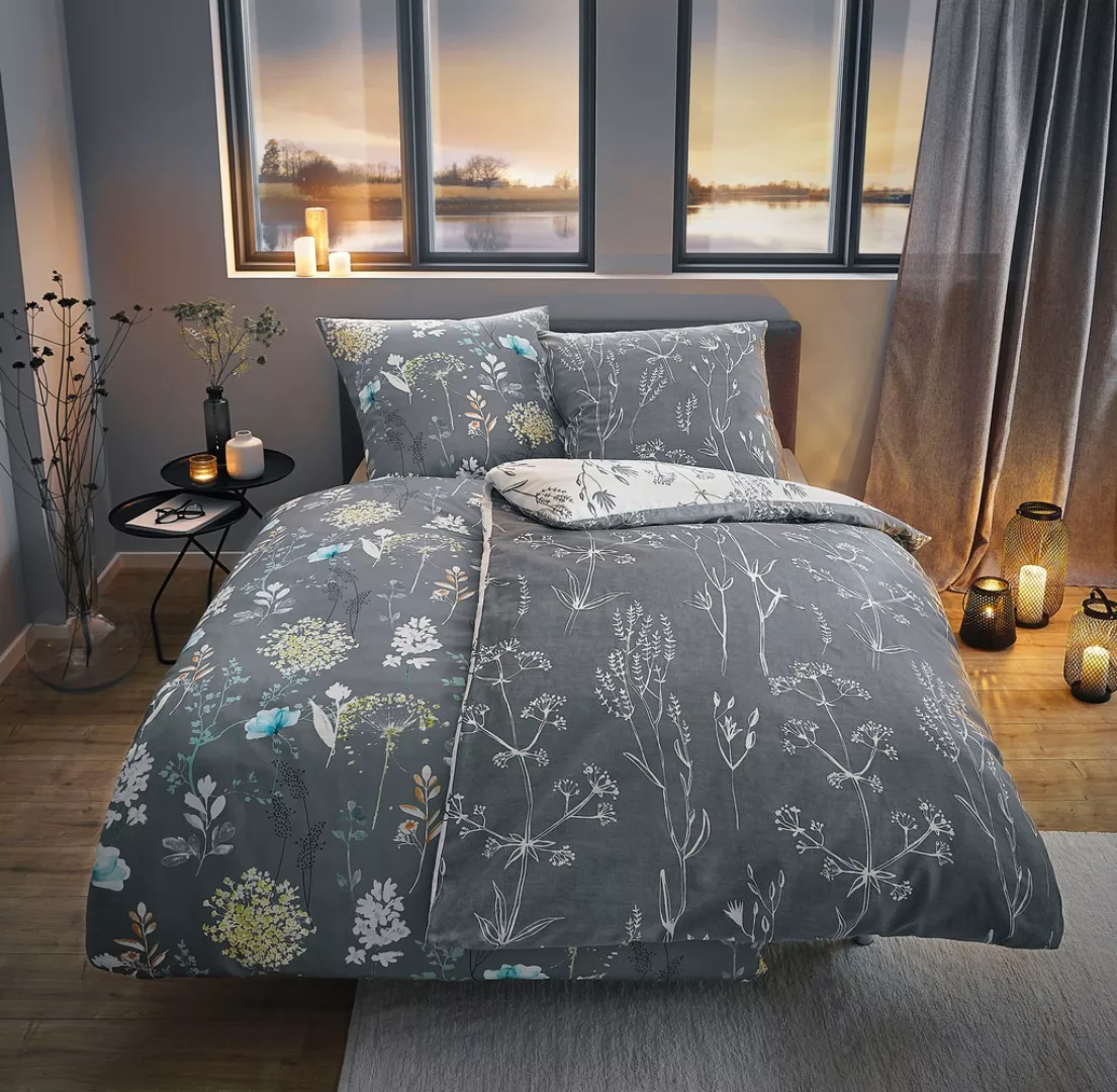 Kleine Wolke Bettwäsche »Carmilla«, Blumenmuster-Design günstig online kaufen