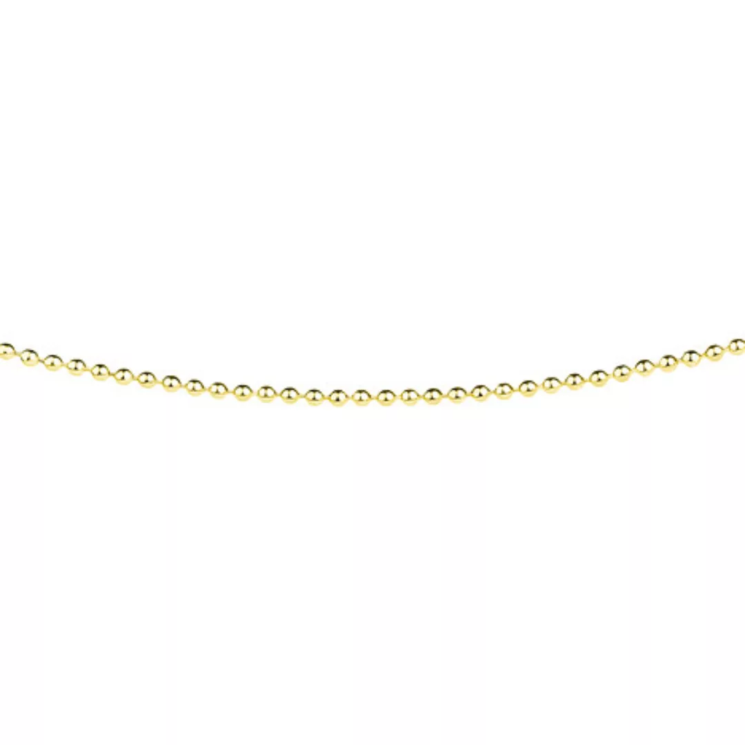 Ernstes Design Kugelkette, 1,5 mm, Gelbgold beschichtet, 42 cm günstig online kaufen