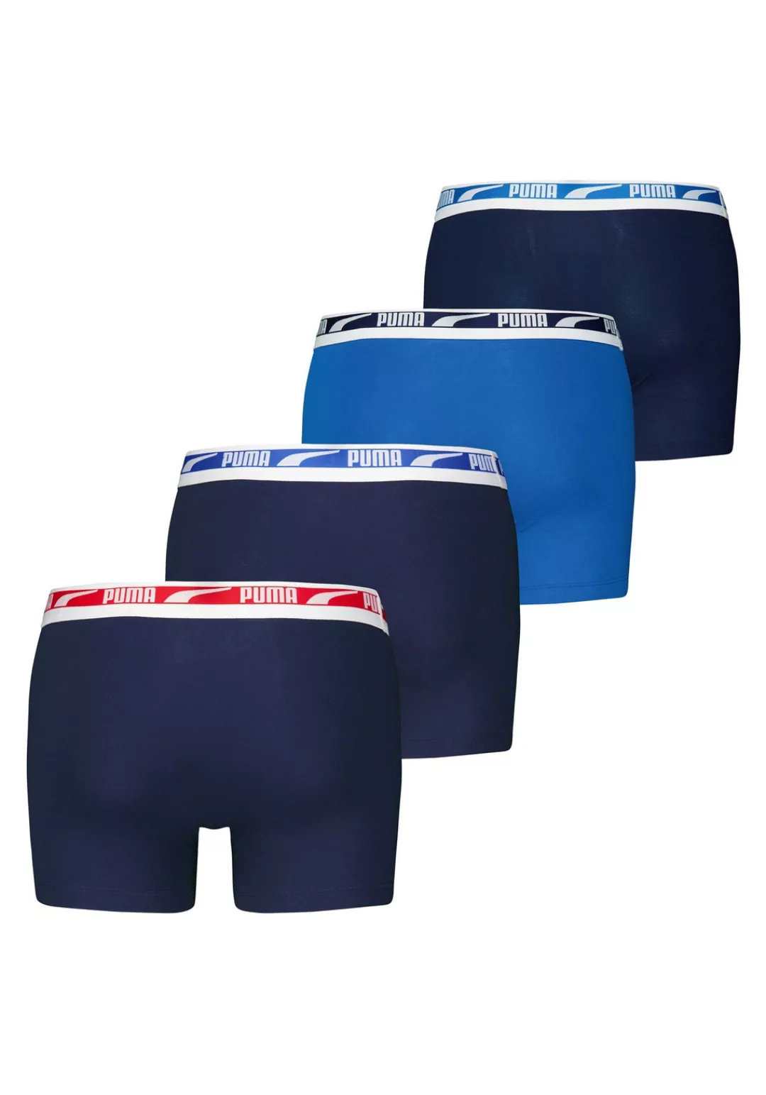 PUMA Boxershorts "Boxershort Everyday Multi Logo Boxer 4P 4er Pack" günstig online kaufen