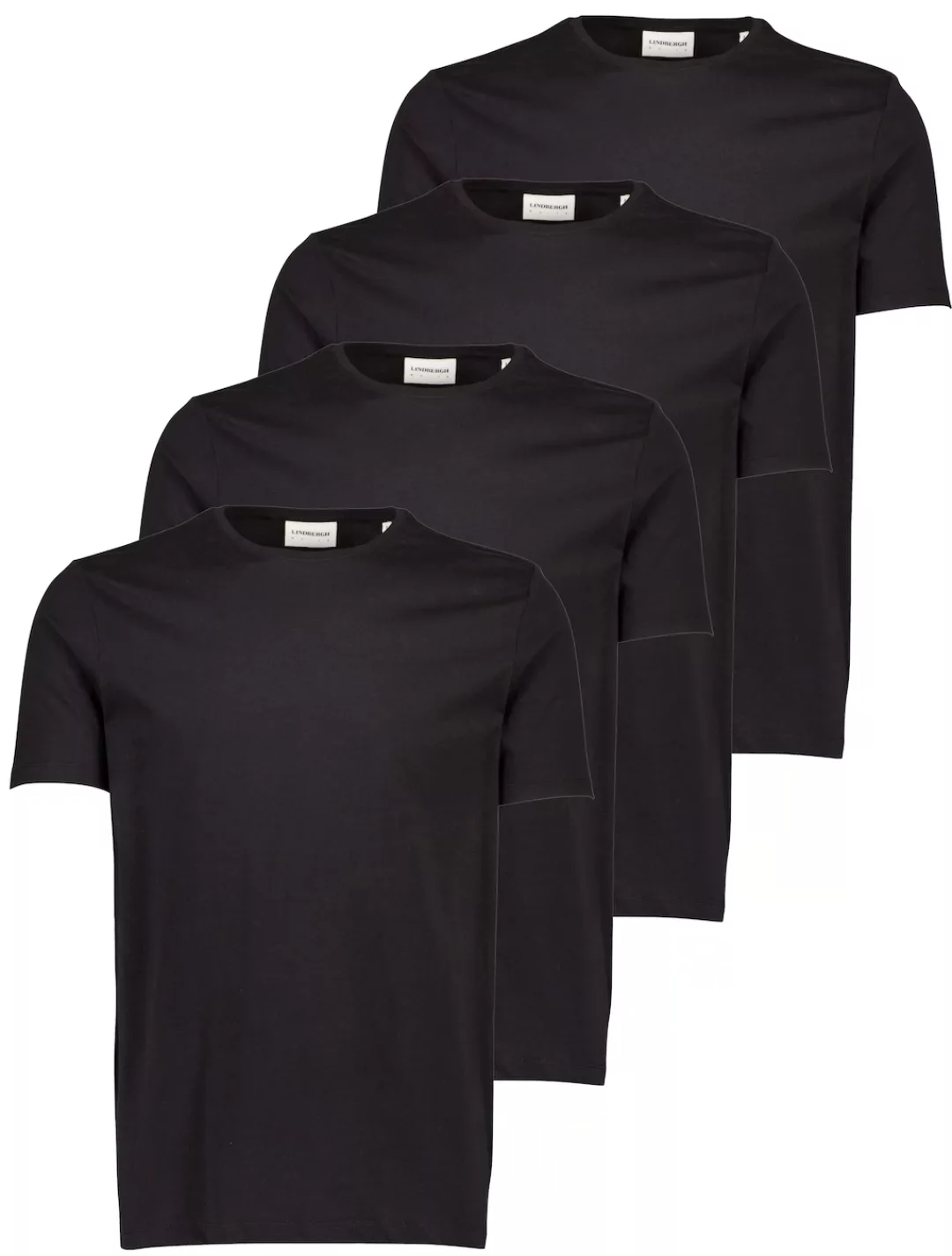 LINDBERGH T-Shirt (4-tlg) mit Rundhalsausschnitt im 4-er Pack günstig online kaufen