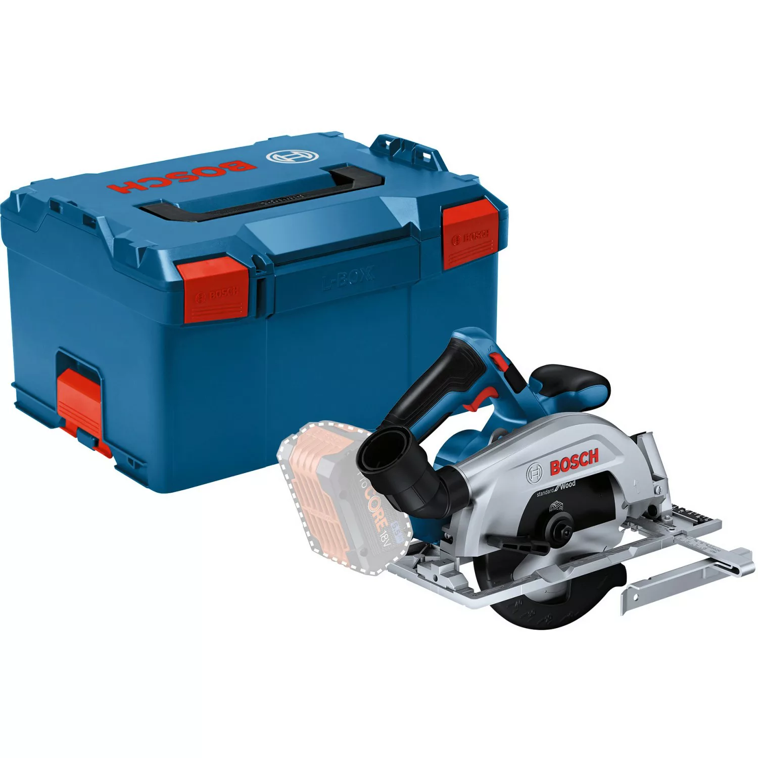 Bosch Professional Akku-Kreissäge GKS 18 V-57-2 Solo in L-Boxx günstig online kaufen