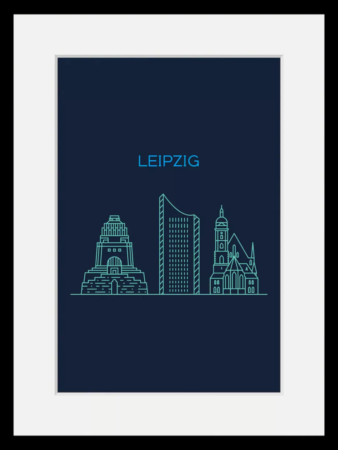 queence Bild "Leipzig Sightseeing", Städte, (1 St.) günstig online kaufen