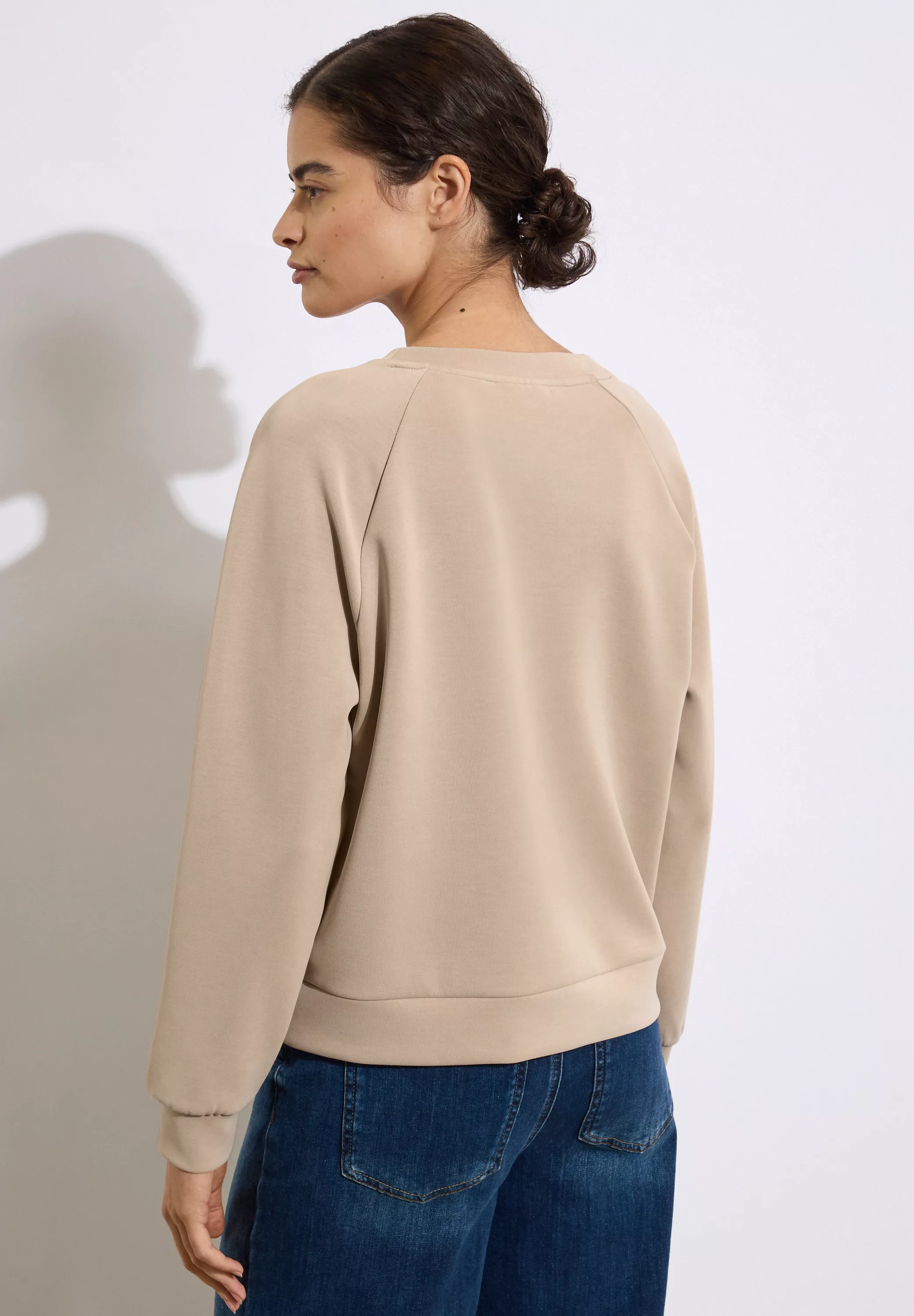 STREET ONE STUDIO Langarmshirt, mit Rundhalsausschnitt günstig online kaufen
