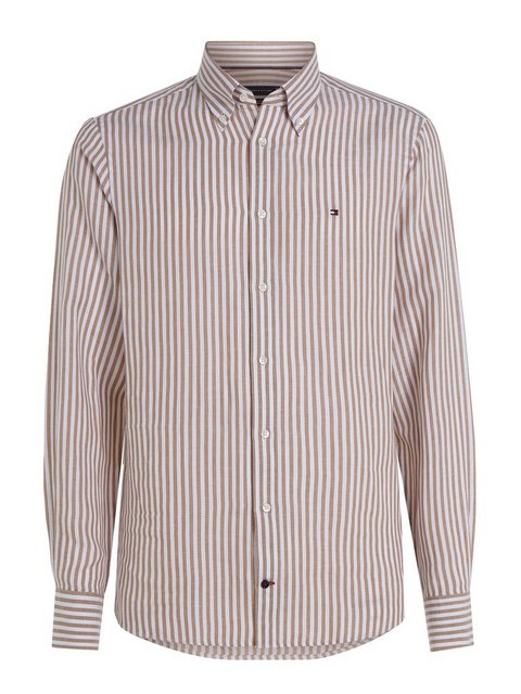 Tommy Hilfiger Langarmhemd CL W-COTTON LINEN STRIPE SHIRT modisch gestreift günstig online kaufen