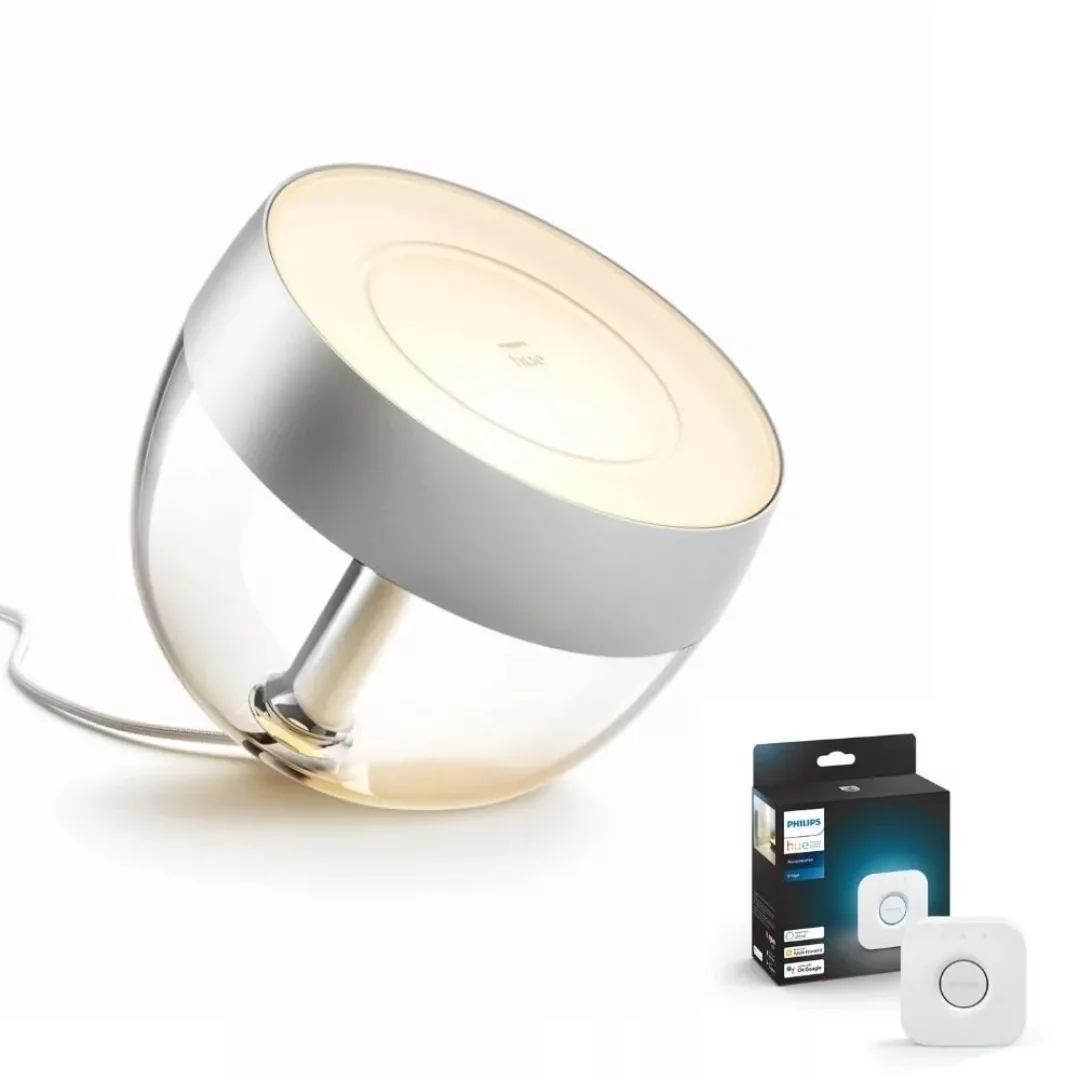 Philips Hue Bluetooth White Ambiance LED Tischleuchte Iris Special Edition günstig online kaufen